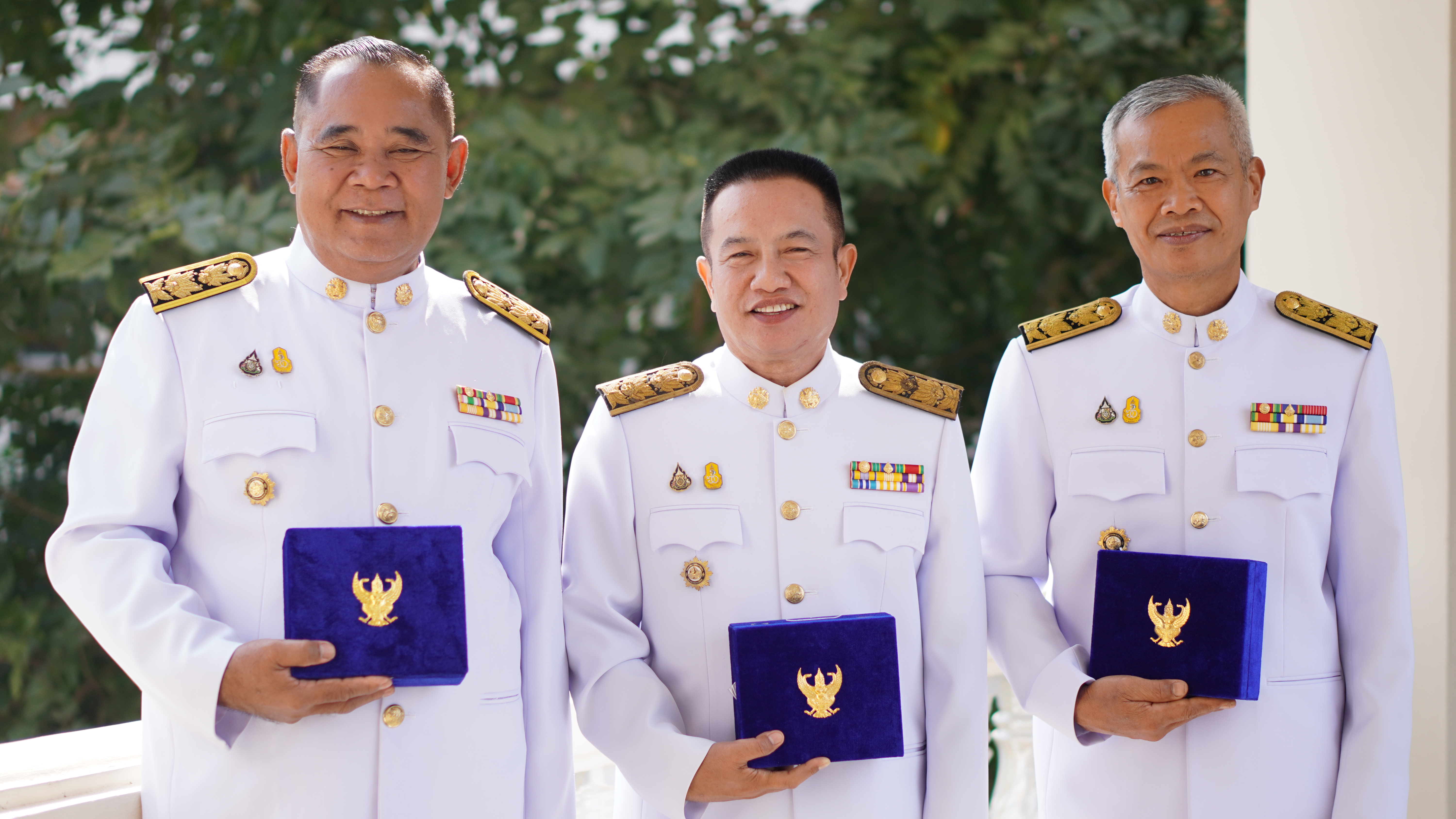 จังหวัดขอนแก่น : จัดพิธีรับพระราชทานเครื่องราชอิสริยาภรณ์ชั้นสายสะพาย ประจำปี 2565 และประจำปี 2566