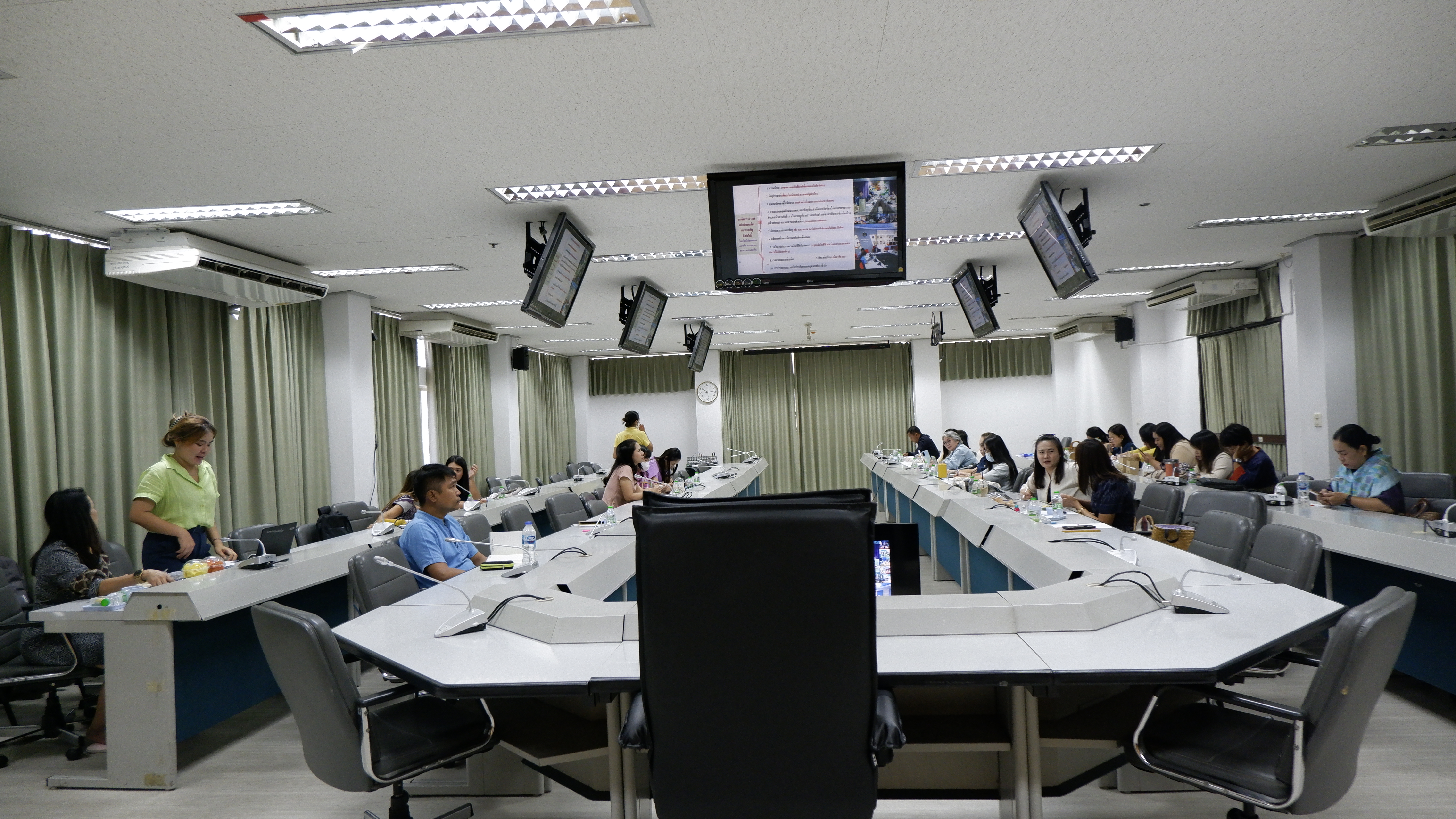 พช.ขอนแก่น : ประชุมโครงการเพิ่มประสิทธิภาพการตรวจสอบภายในเบื้องต้น ผ่านระบบวิดีทัศน์ทางไกล (วันที่2)