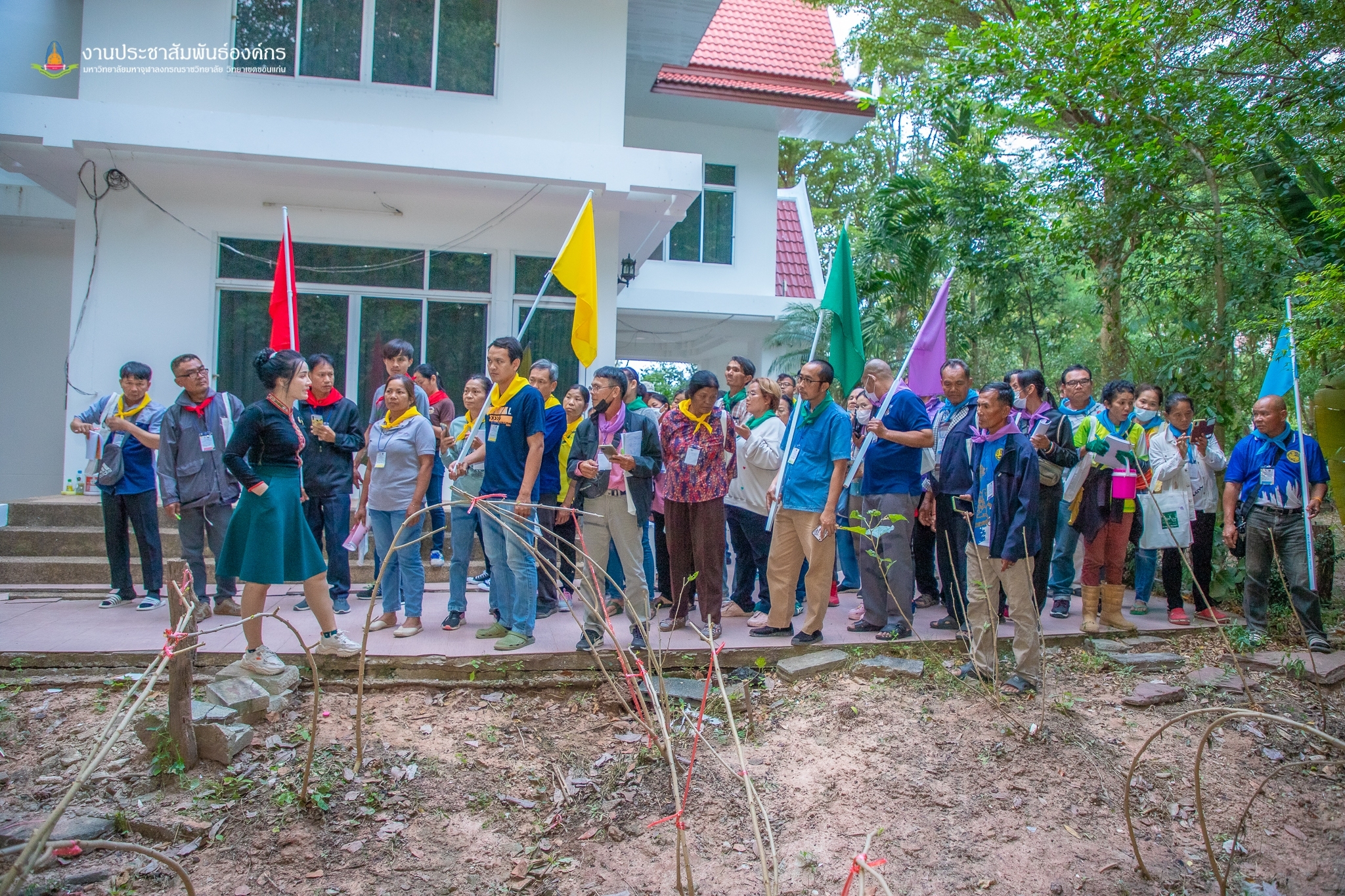 พช.ขอนแก่น : จัดฝึกอบรมโครงการพัฒนาหมู่บ้านเศรษฐกิจพอเพียง กิจกรรมที่ 1.1 อบรมแกนนำขับเคลื่อนหมู่บ้านเศรษฐกิจพอเพียง