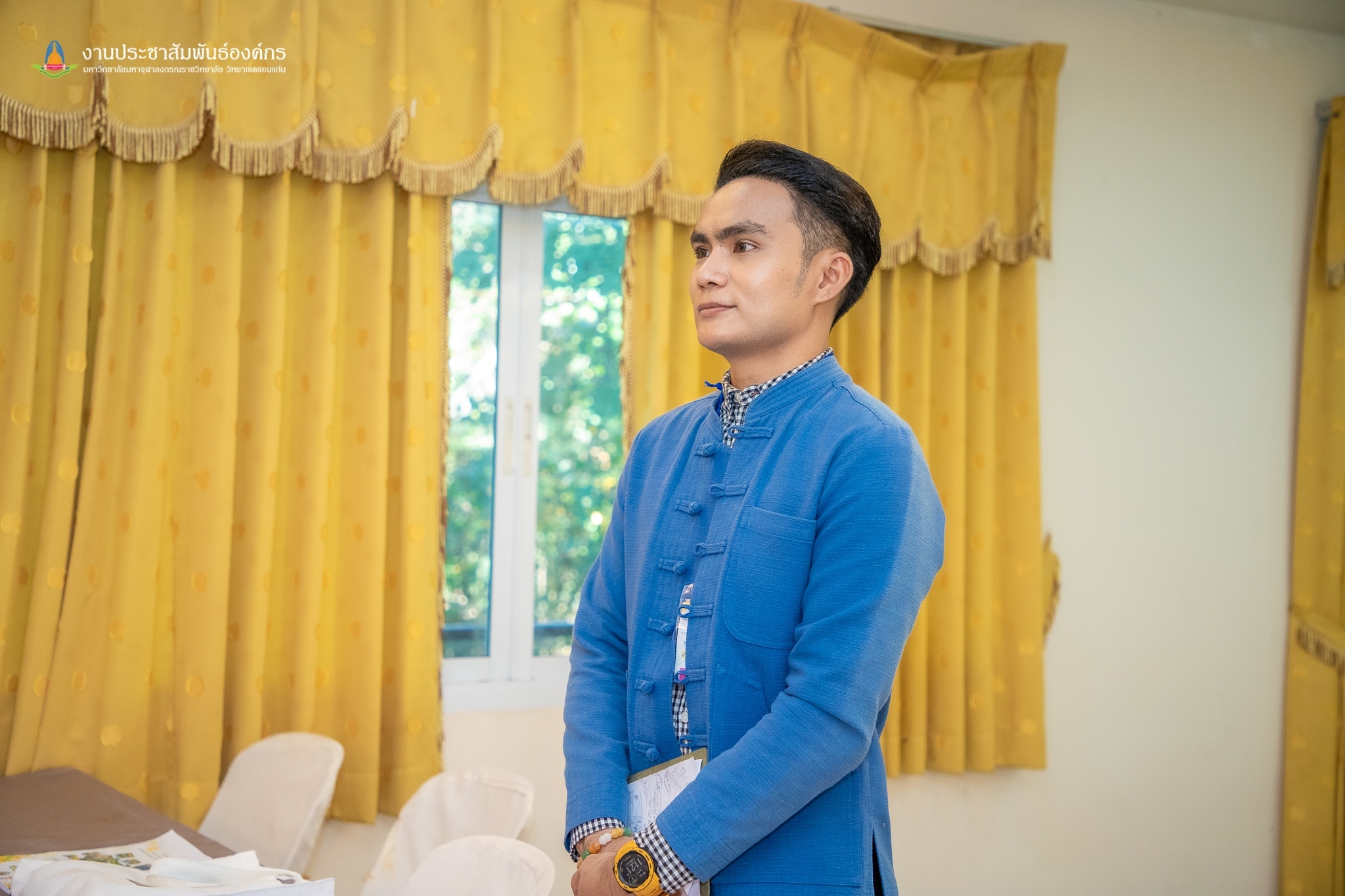 พช.ขอนแก่น : จัดฝึกอบรมโครงการพัฒนาหมู่บ้านเศรษฐกิจพอเพียง กิจกรรมที่ 1.1 อบรมแกนนำขับเคลื่อนหมู่บ้านเศรษฐกิจพอเพียง