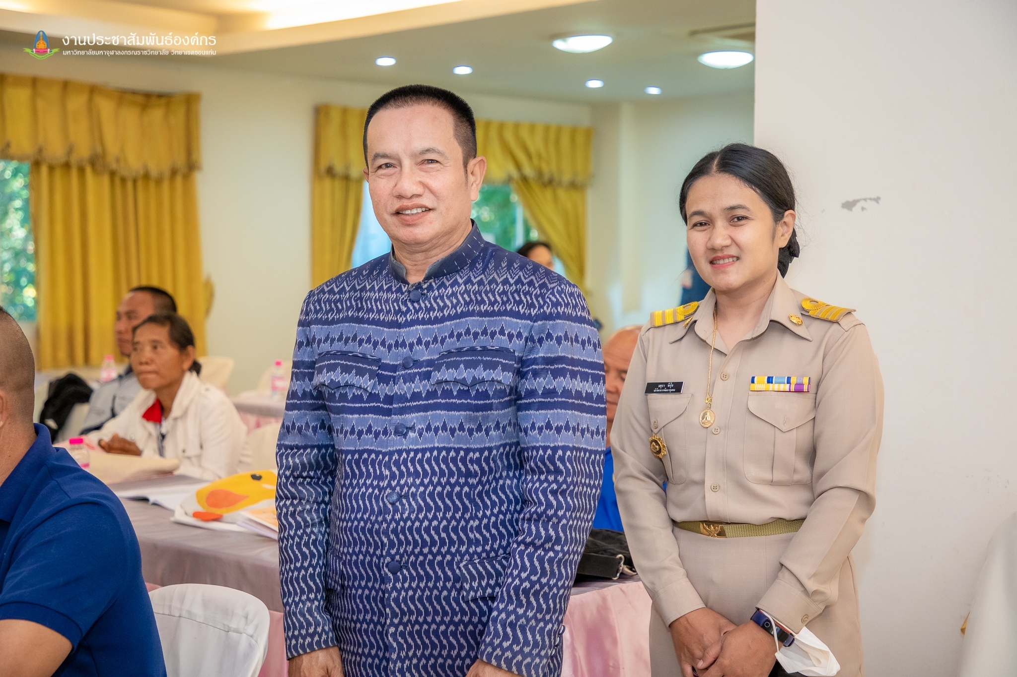 พช.ขอนแก่น : จัดฝึกอบรมโครงการพัฒนาหมู่บ้านเศรษฐกิจพอเพียง กิจกรรมที่ 1.1 อบรมแกนนำขับเคลื่อนหมู่บ้านเศรษฐกิจพอเพียง