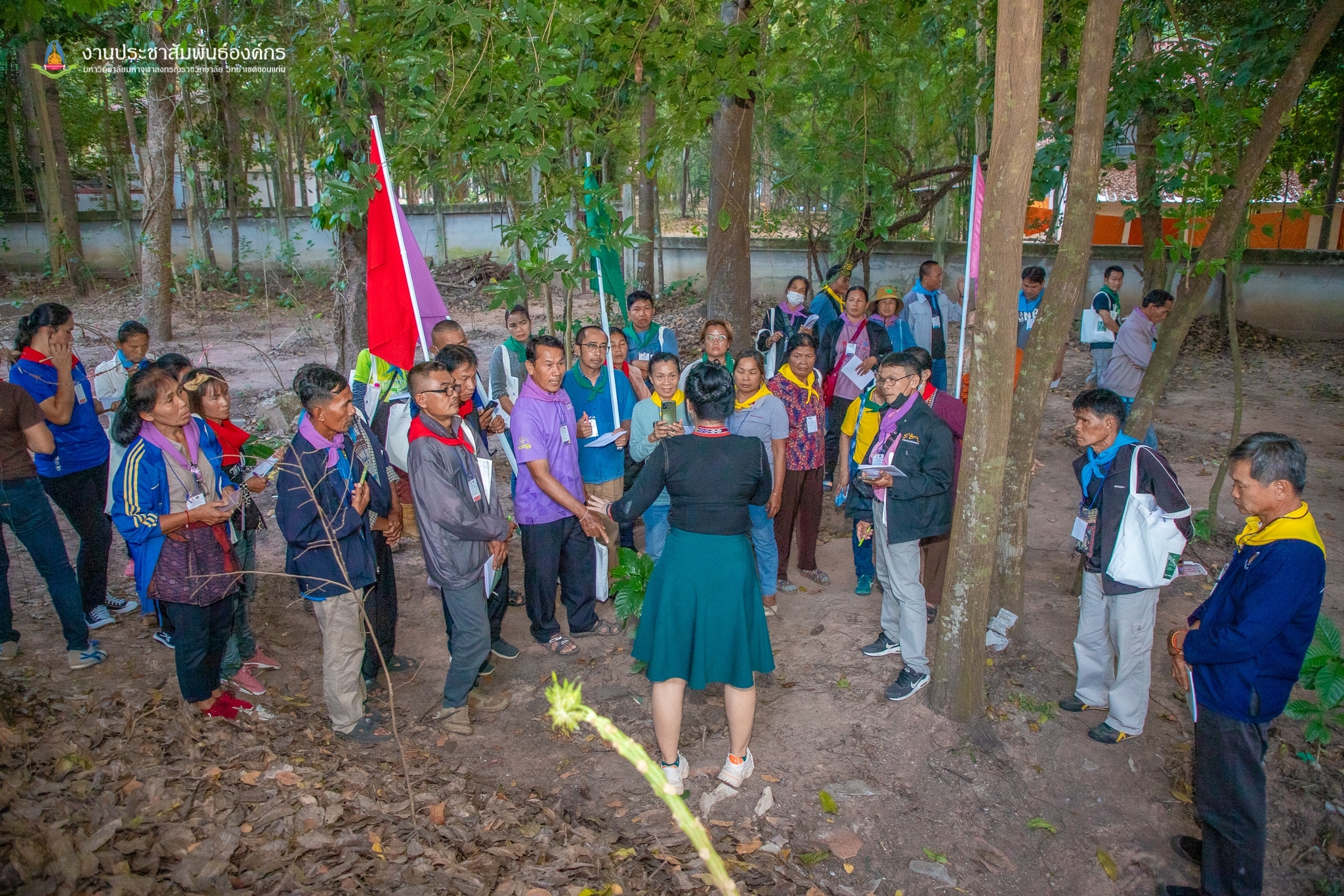 พช.ขอนแก่น : จัดฝึกอบรมโครงการพัฒนาหมู่บ้านเศรษฐกิจพอเพียง กิจกรรมที่ 1.1 อบรมแกนนำขับเคลื่อนหมู่บ้านเศรษฐกิจพอเพียง