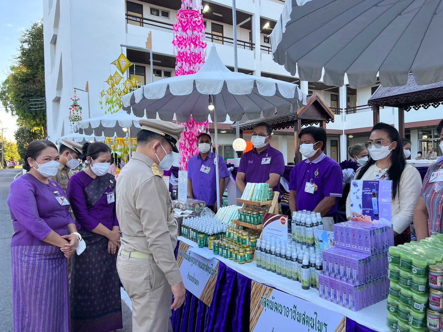 พช.ขอนแก่น : ร่วมรับเสด็จสมเด็จพระกนิษฐาธิราชเจ้า กรมสมเด็จพระเทพรัตนราชสุดาฯ สยามบรมราชกุมารี ที่ทรงเสด็จฯ มาปฏิบัติพระราชกรณียกิจ ในพื้นที่จังหวัดขอนแก่น