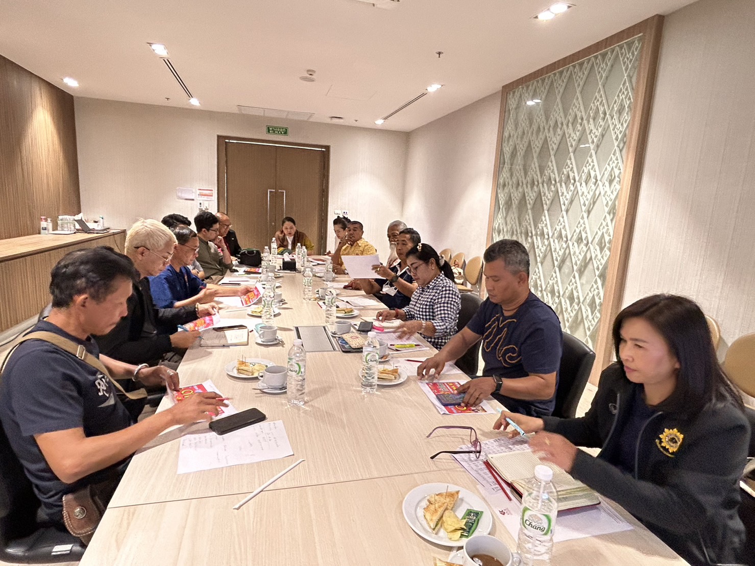 พช.ขอนแก่น : ร่วมประชุมวางแผนการจัดงาน มหกรรมของดีชายแดรใต้ & OTOP ทั่วไทย ร่วมใจสู่เมืองหมอแคน 2