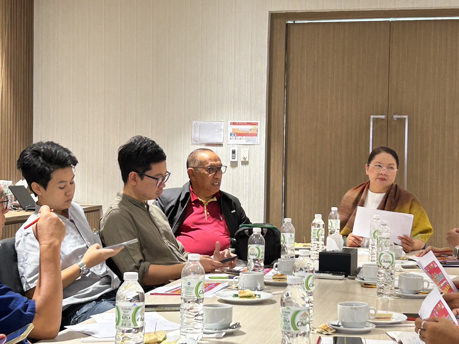 พช.ขอนแก่น : ร่วมประชุมวางแผนการจัดงาน มหกรรมของดีชายแดรใต้ & OTOP ทั่วไทย ร่วมใจสู่เมืองหมอแคน 2