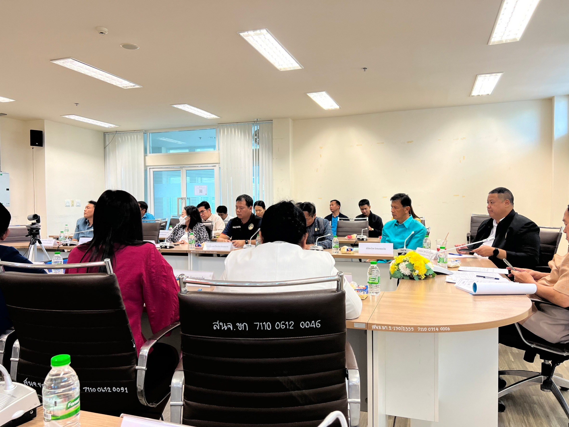 พช.ขอนแก่น ร่วมประชุมพิจารณาแผนงาน Maha Songkran World Water Festival 2024 ผ่านระบบวีดิทัศน์ทางไกล(VCS)