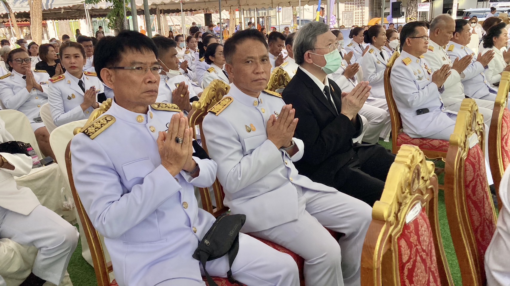 พช. ขอนแก่น ร่วมพิธีพระราชทานเพลิงศพพระครูปริยัติธรรมวงศ์(สุพล ธมุมวโส ป.ธ.๔พธ.ด.) อดีตเจ้าอาวาสวัดหนองแวง พระอารามหลวง และอดีตรองเจ้าคณะอำเภอพระยืน