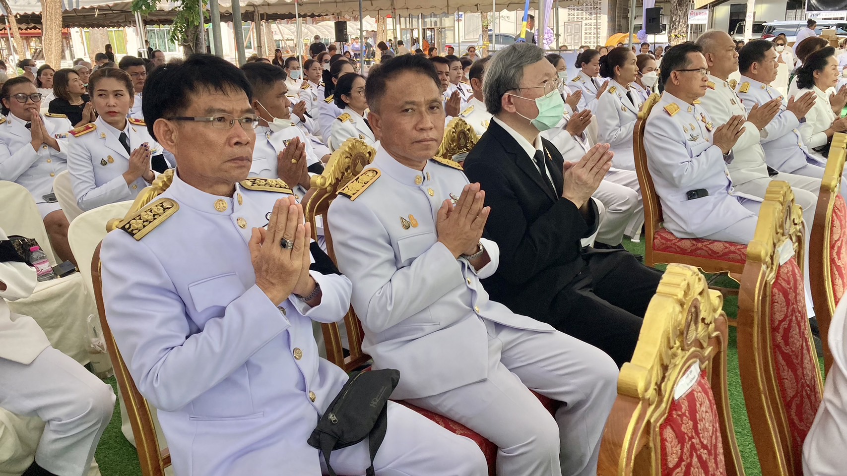พช. ขอนแก่น ร่วมพิธีพระราชทานเพลิงศพพระครูปริยัติธรรมวงศ์(สุพล ธมุมวโส ป.ธ.๔พธ.ด.) อดีตเจ้าอาวาสวัดหนองแวง พระอารามหลวง และอดีตรองเจ้าคณะอำเภอพระยืน