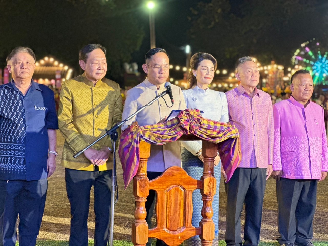 พช.ขอนแก่น : ร่วมพิธีเปิดงานเทศกาลไก่ย่างเขาสวนกวาง และประเพณีบุญกุ่มข้าวใหญ่ ประจำปี 2567