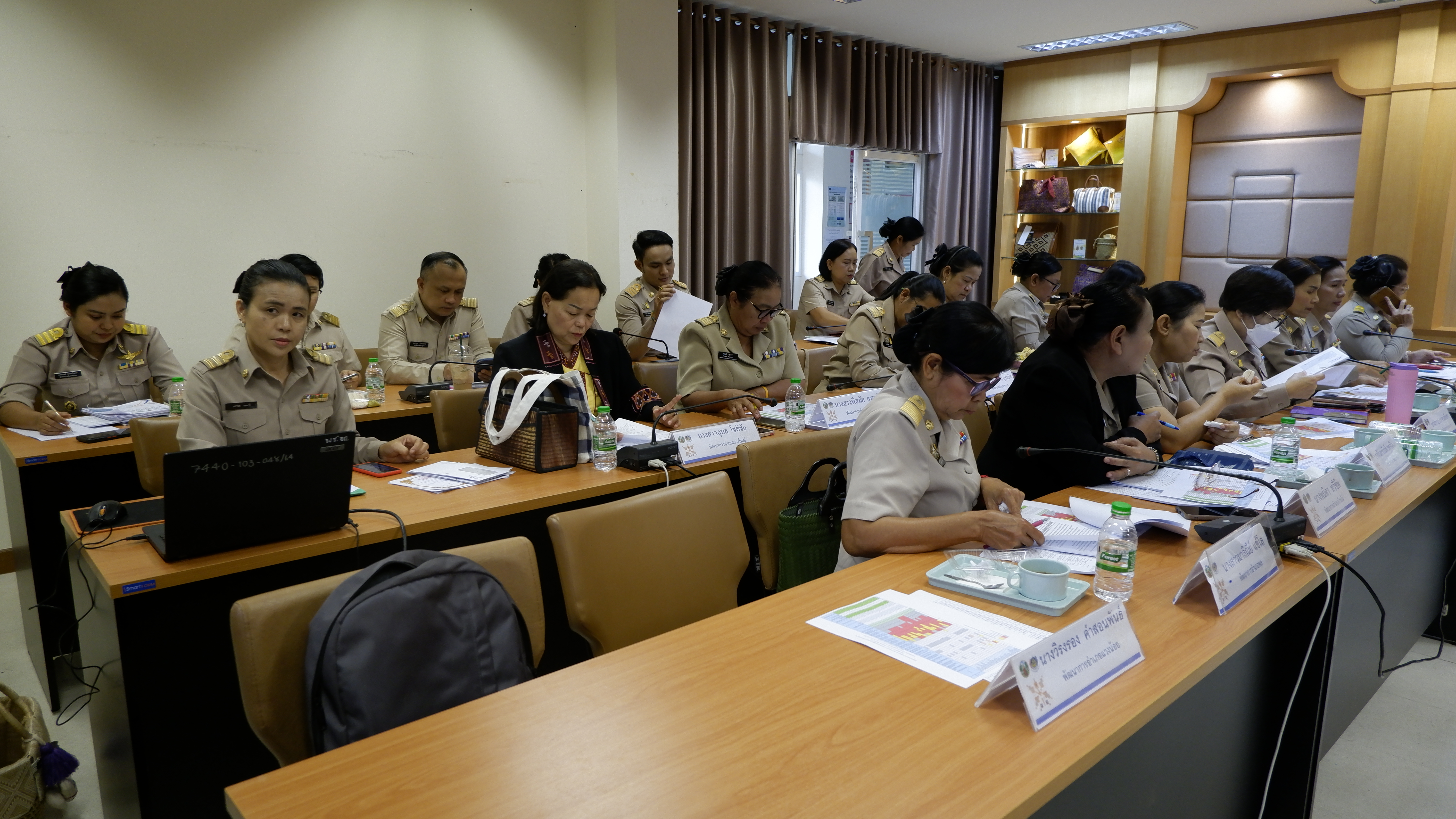 พช.ขอนแก่น : ประชุมผู้บริหารและนักวิชาการพัฒนาชุมชนจังหวัดขอนแก่น ครั้งที่ 1/2567