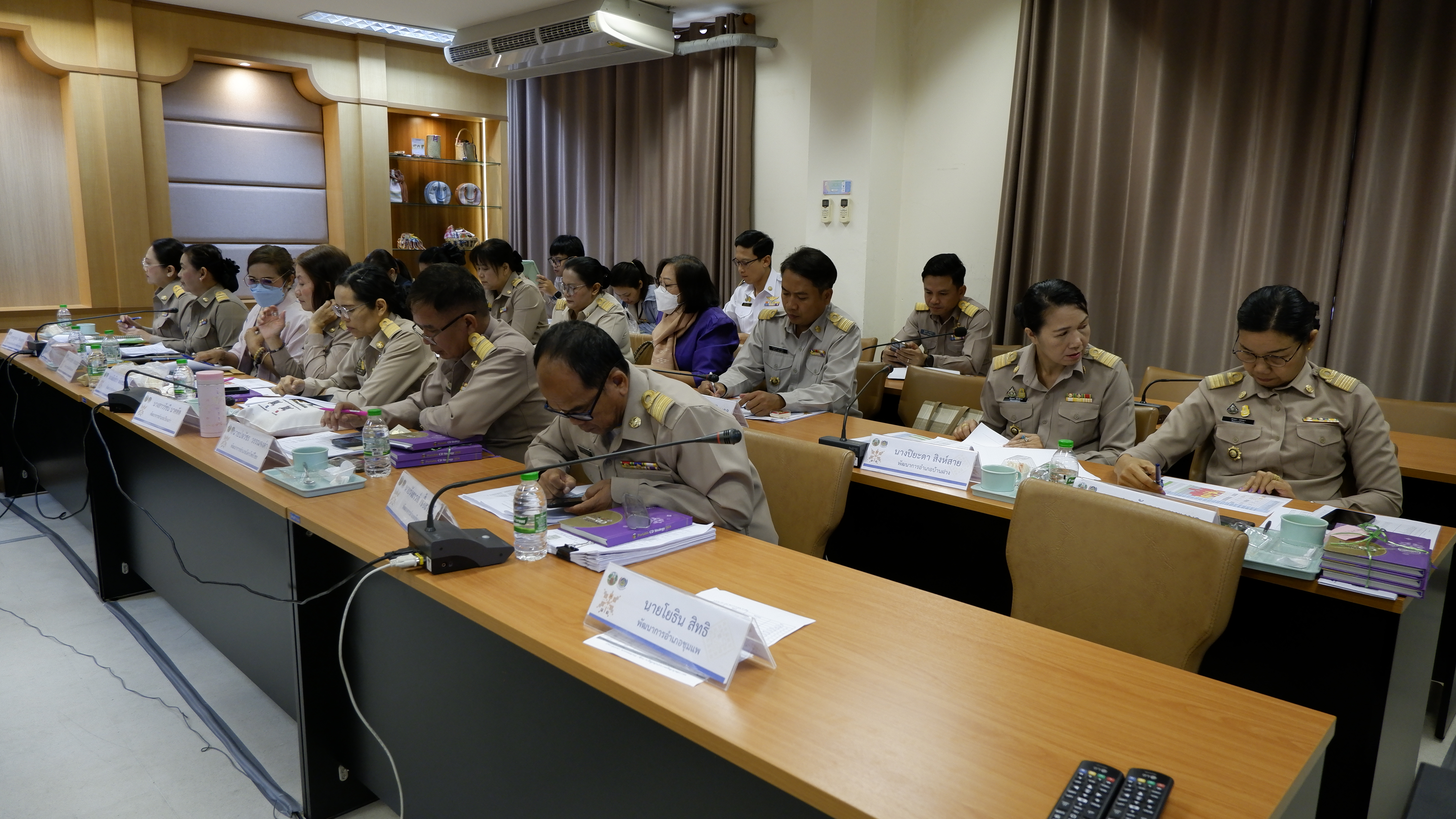 พช.ขอนแก่น : ประชุมผู้บริหารและนักวิชาการพัฒนาชุมชนจังหวัดขอนแก่น ครั้งที่ 1/2567