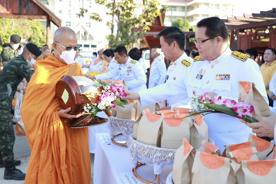 จังหวัดขอนแก่น : จัดพิธีเจริญพระพุทธมนต์และทำบุญตักบาตรถวายพระกุศล เนื่องในวันคล้ายวันประสูติสมเด็จพระเจ้าลูกเธอเจ้าฟ้าสิริวัณณวรี นารีรัตนราชกัญญา วันที่ 8 มกราคม 2567