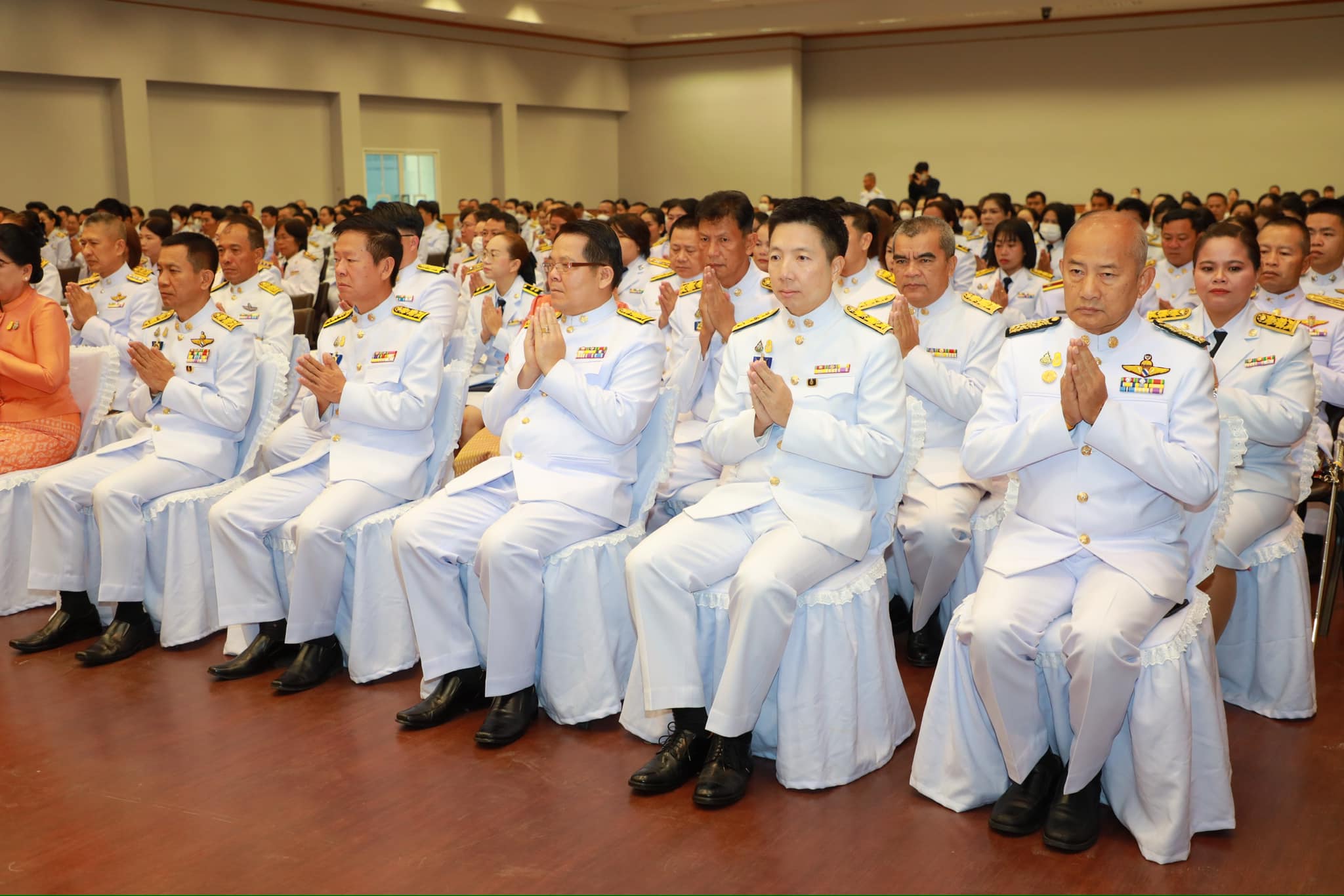 จังหวัดขอนแก่น : จัดพิธีเจริญพระพุทธมนต์และทำบุญตักบาตรถวายพระกุศล เนื่องในวันคล้ายวันประสูติสมเด็จพระเจ้าลูกเธอเจ้าฟ้าสิริวัณณวรี นารีรัตนราชกัญญา วันที่ 8 มกราคม 2567
