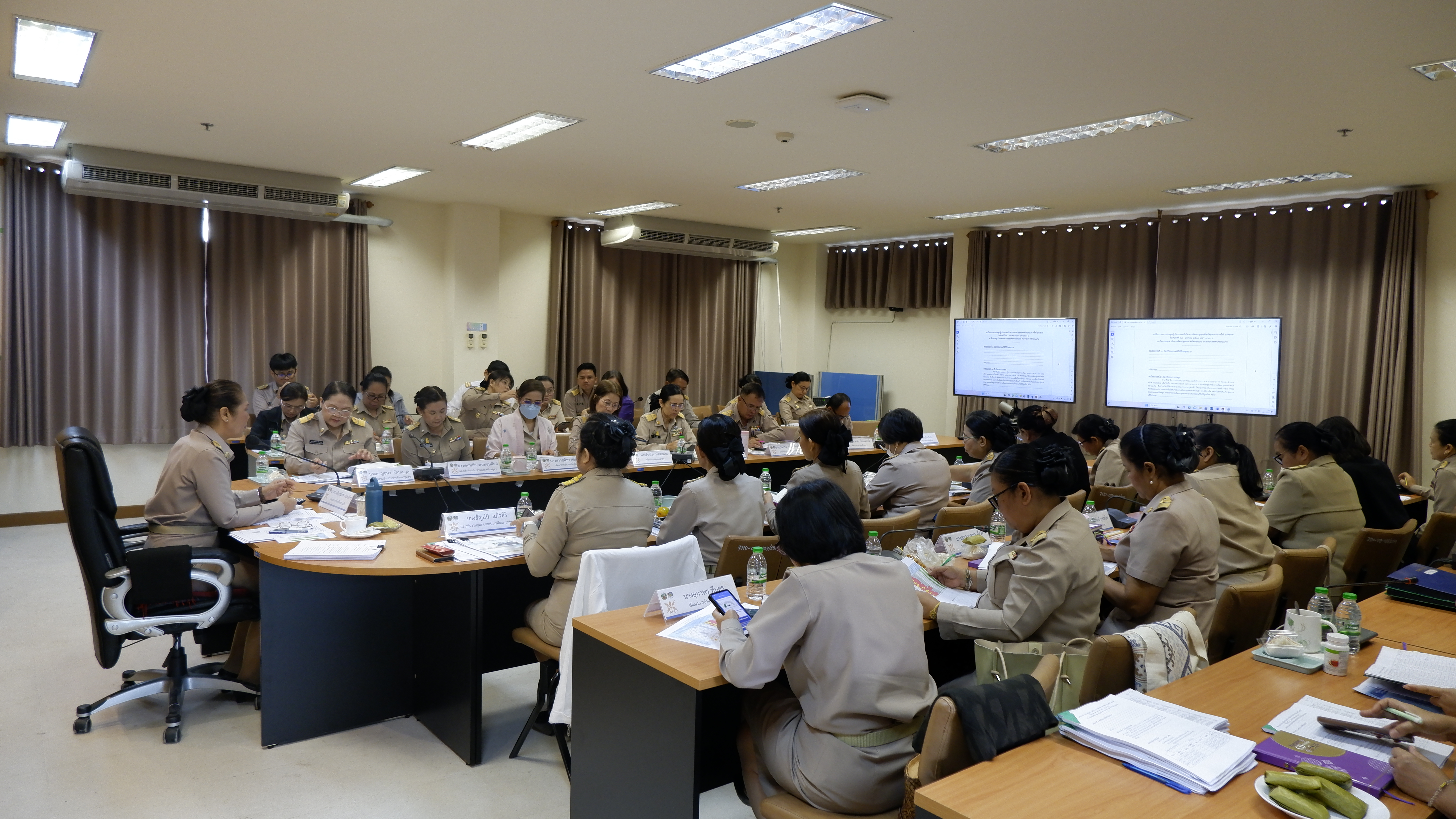 พช.ขอนแก่น : ประชุมผู้บริหารและนักวิชาการพัฒนาชุมชนจังหวัดขอนแก่น ครั้งที่ 1/2567