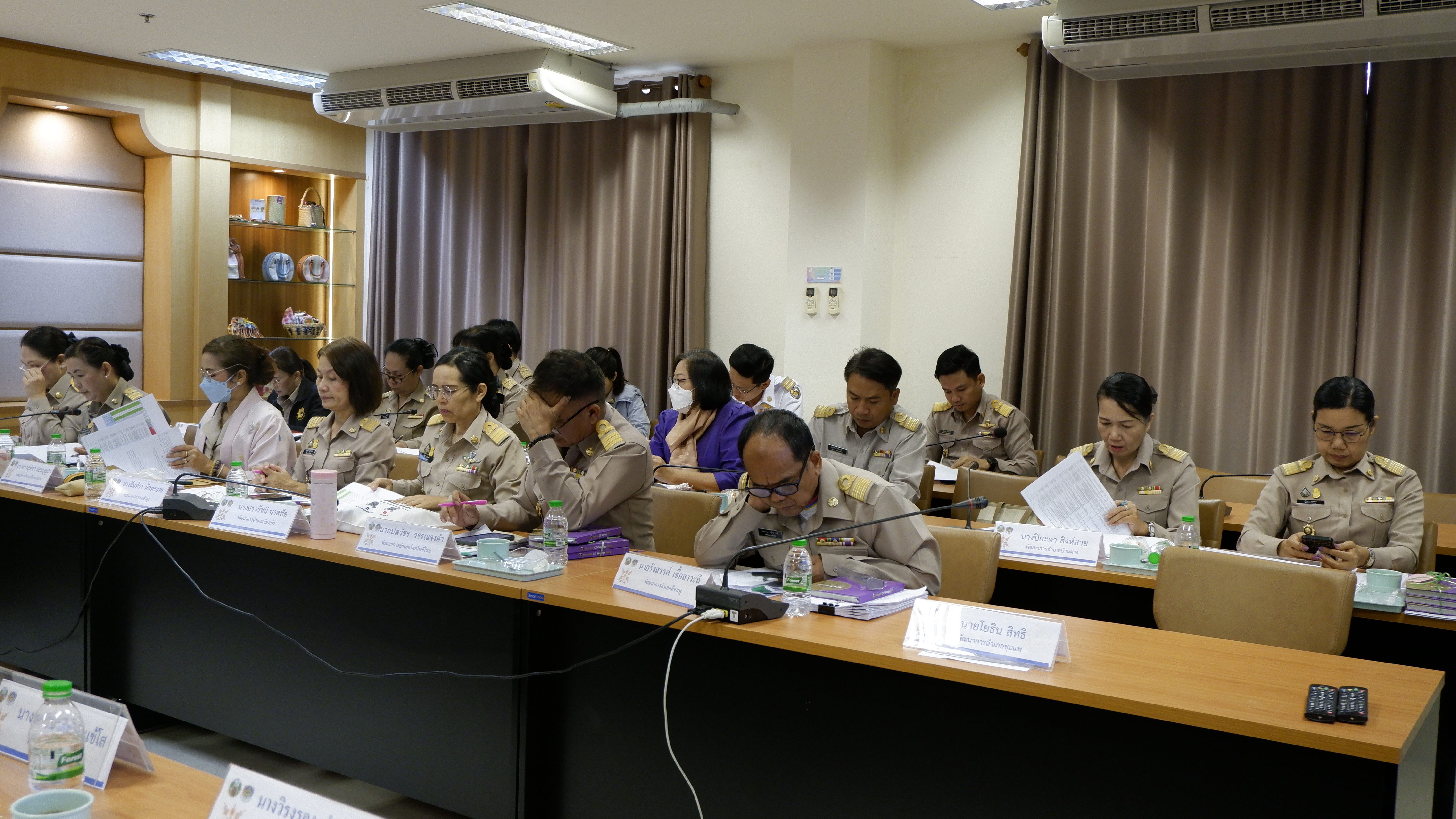 พช.ขอนแก่น : ประชุมผู้บริหารและนักวิชาการพัฒนาชุมชนจังหวัดขอนแก่น ครั้งที่ 1/2567