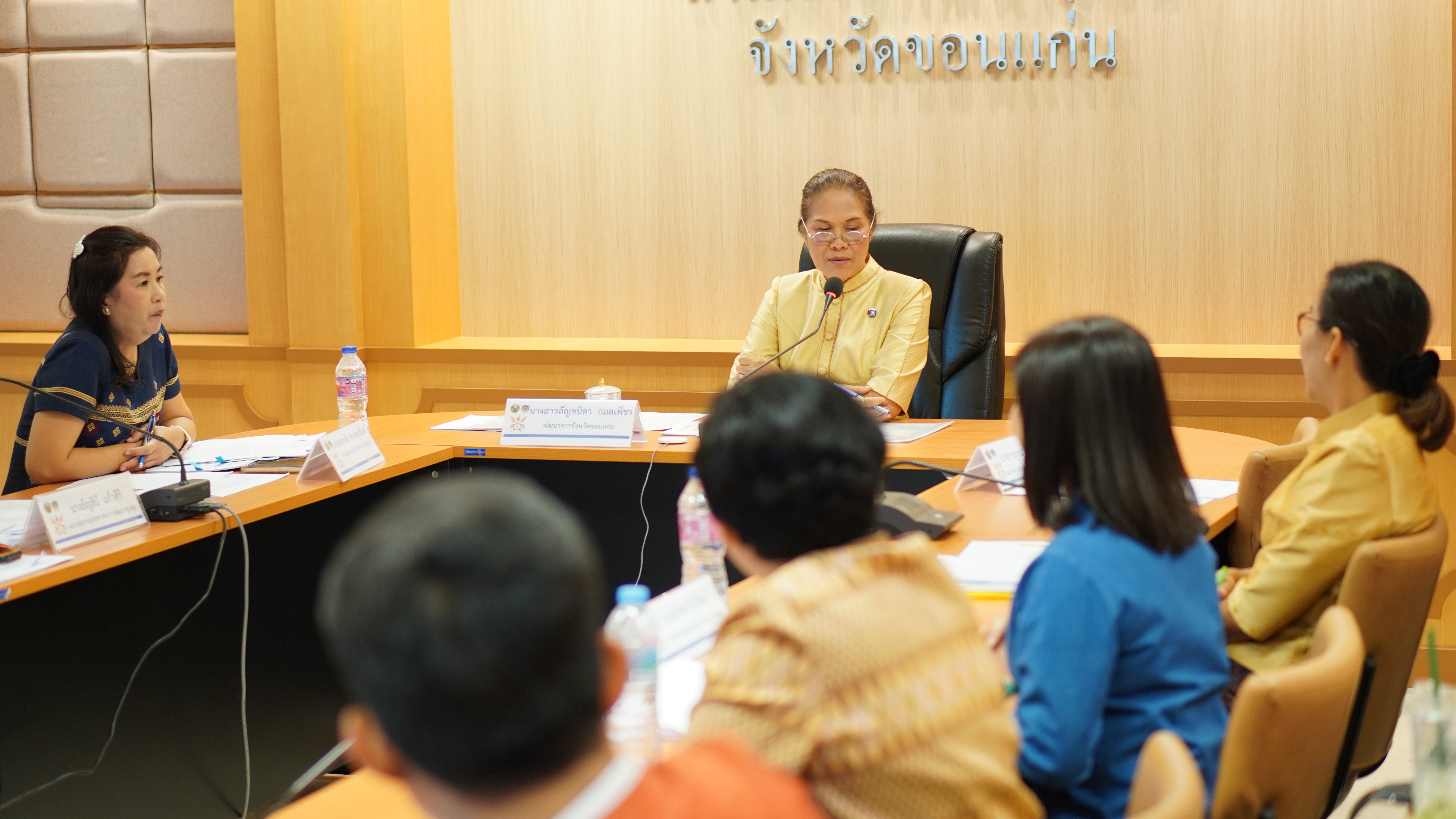 พช.ขอนแก่น : ประชุมประสานแผนหัวหน้ากลุ่มงานฯ และนักวิชาการพัฒนาชุมชนจังหวัดขอนแก่น ครั้งที่ 1/2567