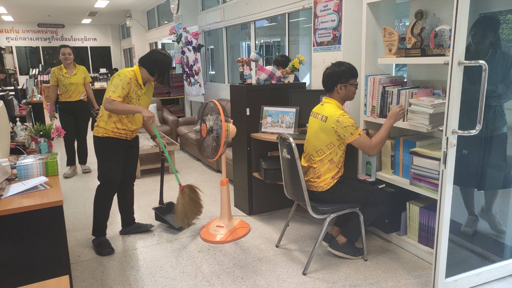 พช.ขอนแก่น : จัดกิจกรรม Big Cleaning Day สะสาง สะดวก สะอาด สุขลักษณะ สร้างนิสัย