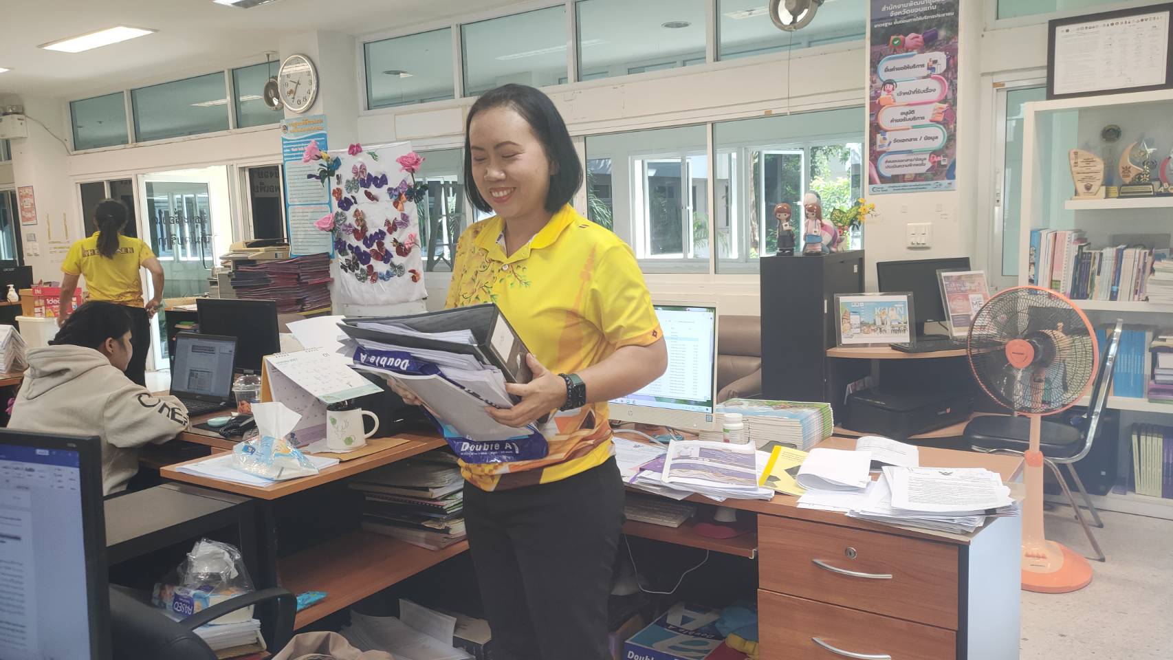 พช.ขอนแก่น : จัดกิจกรรม Big Cleaning Day สะสาง สะดวก สะอาด สุขลักษณะ สร้างนิสัย