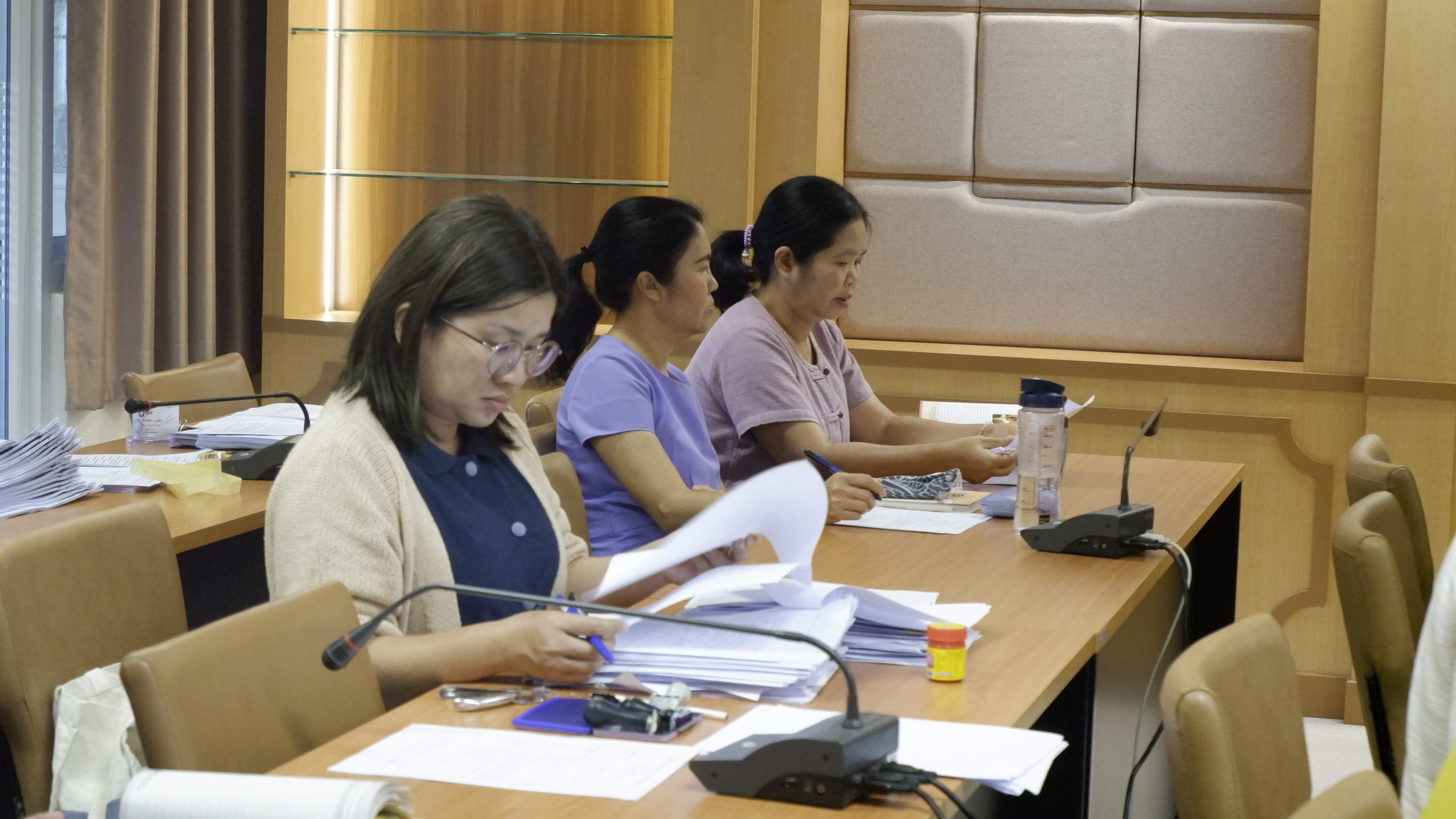 พช.ขอนแก่น : ประชุมคณะทำงานโครงการพัฒนาชุมชนใสสะอาด