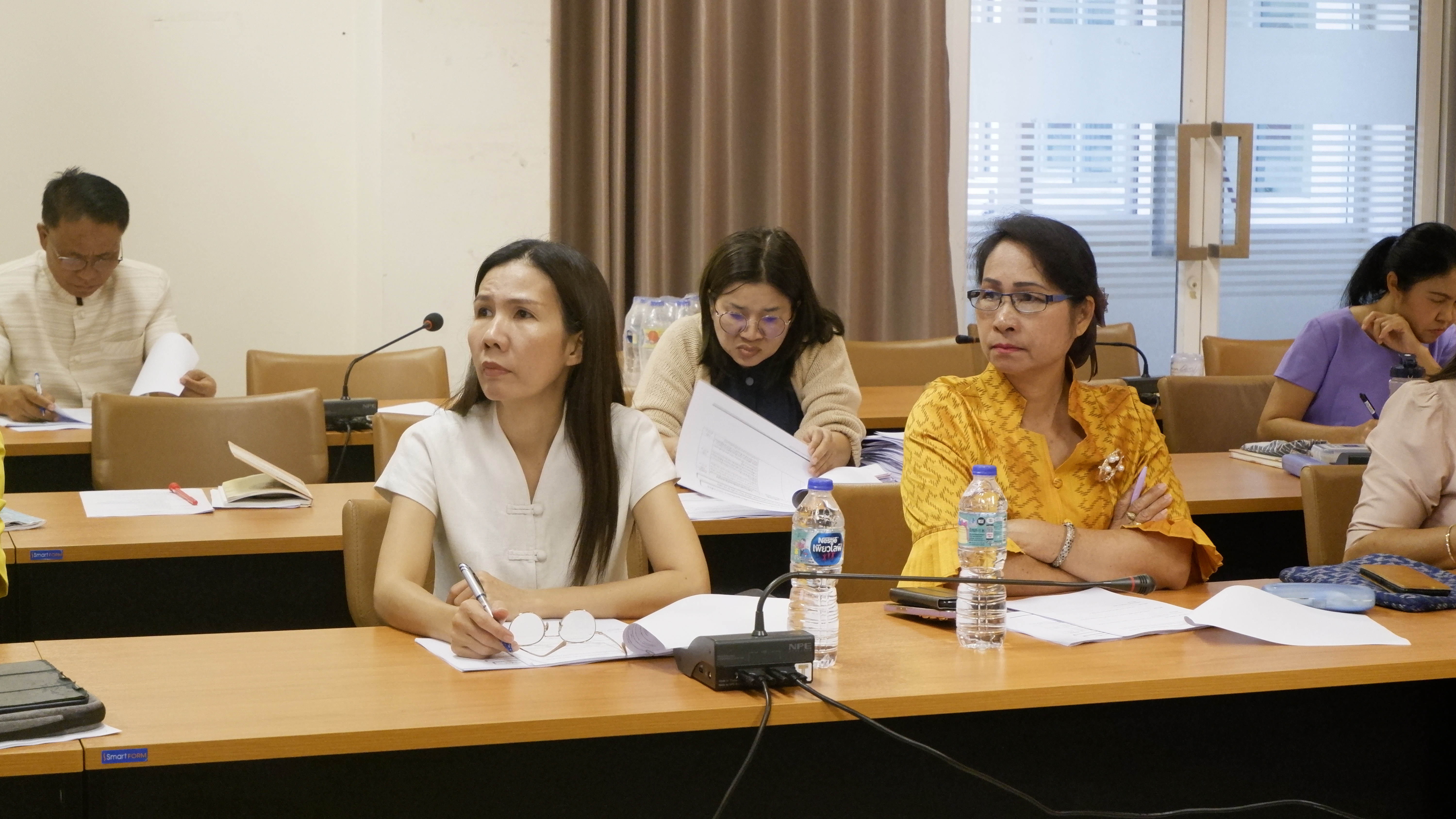 พช.ขอนแก่น : ประชุมคณะทำงานโครงการพัฒนาชุมชนใสสะอาด