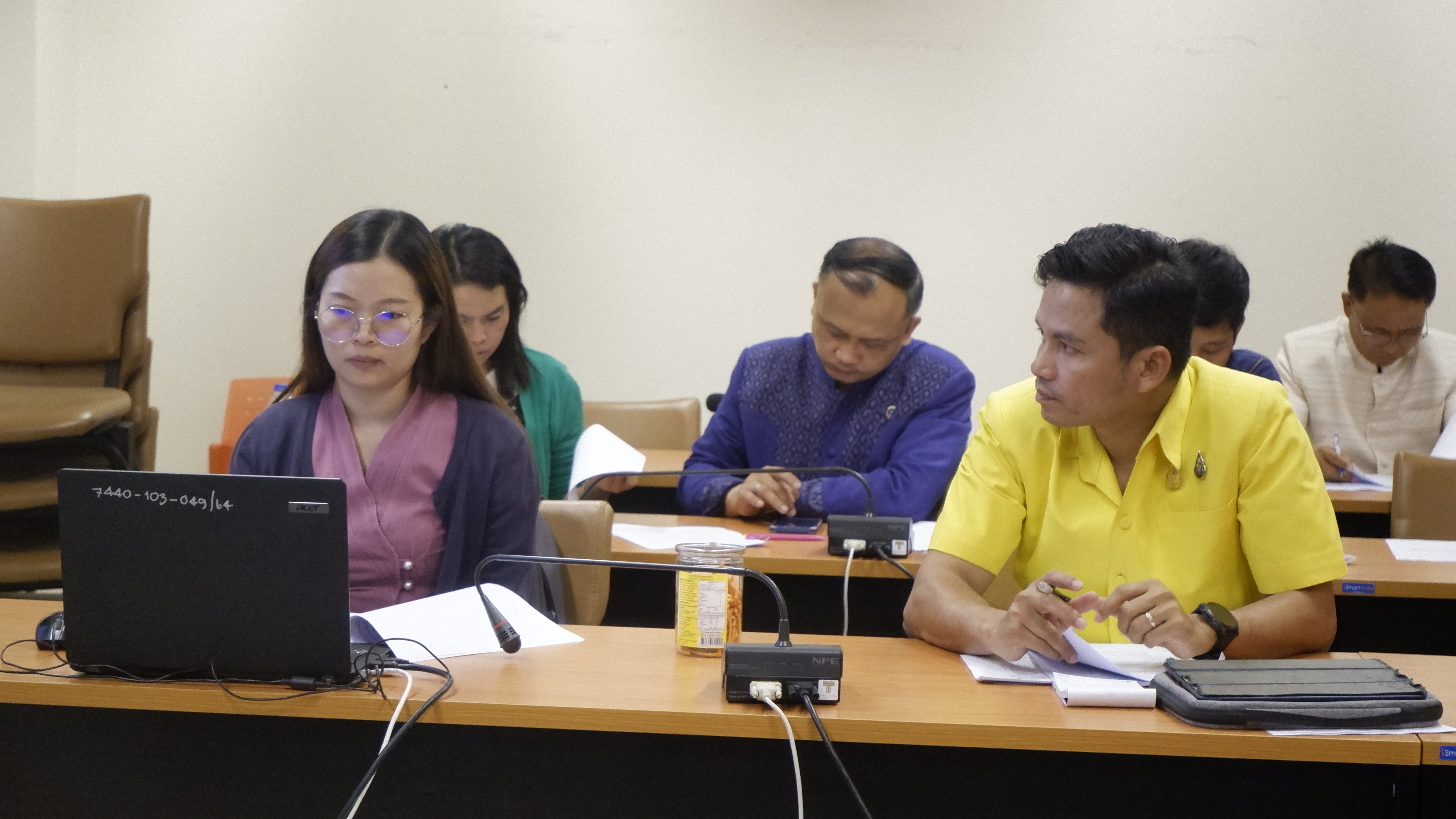 พช.ขอนแก่น : ประชุมคณะทำงานโครงการพัฒนาชุมชนใสสะอาด