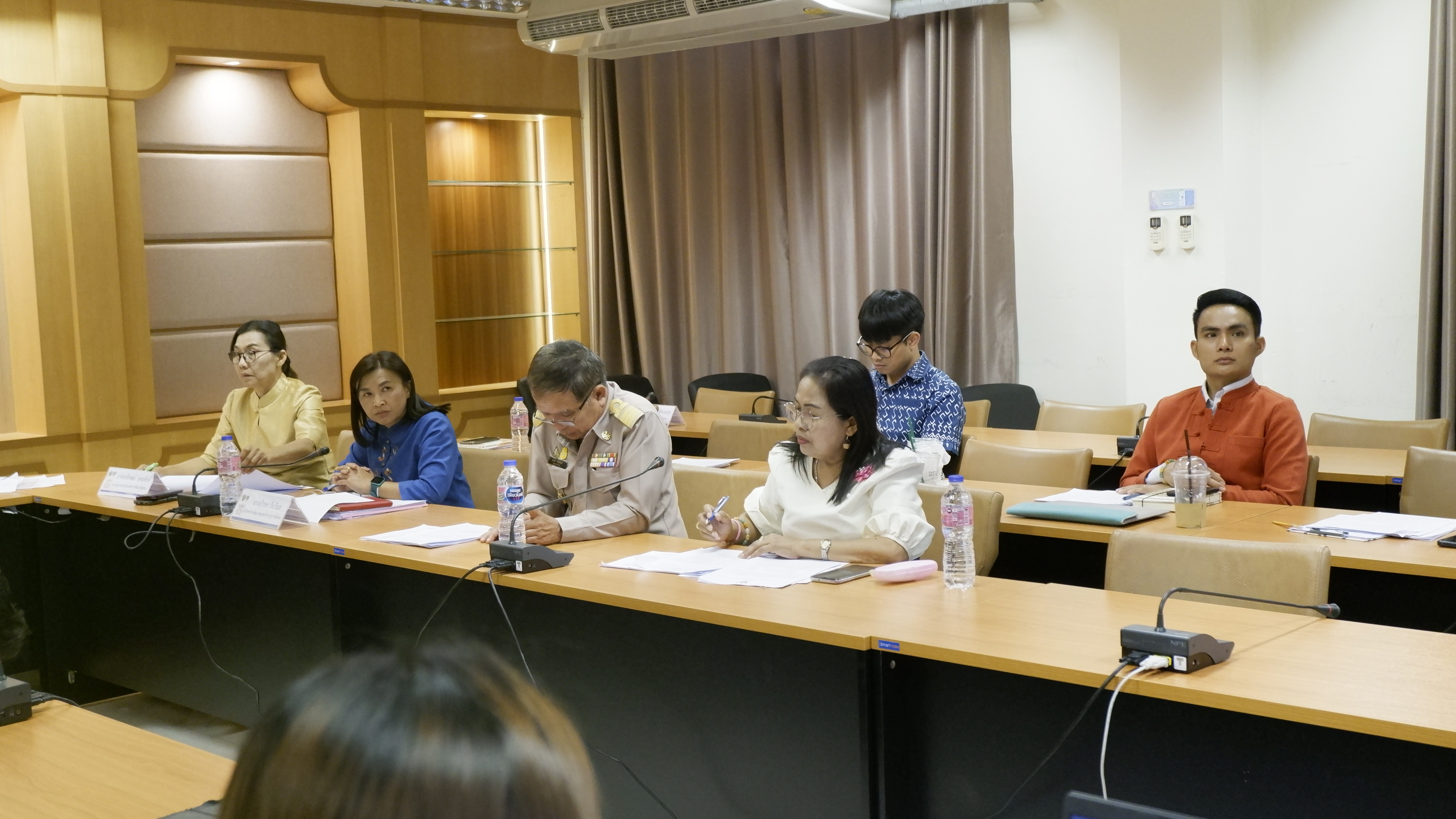 พช.ขอนแก่น : ประชุมคณะทำงานโครงการพัฒนาชุมชนใสสะอาด