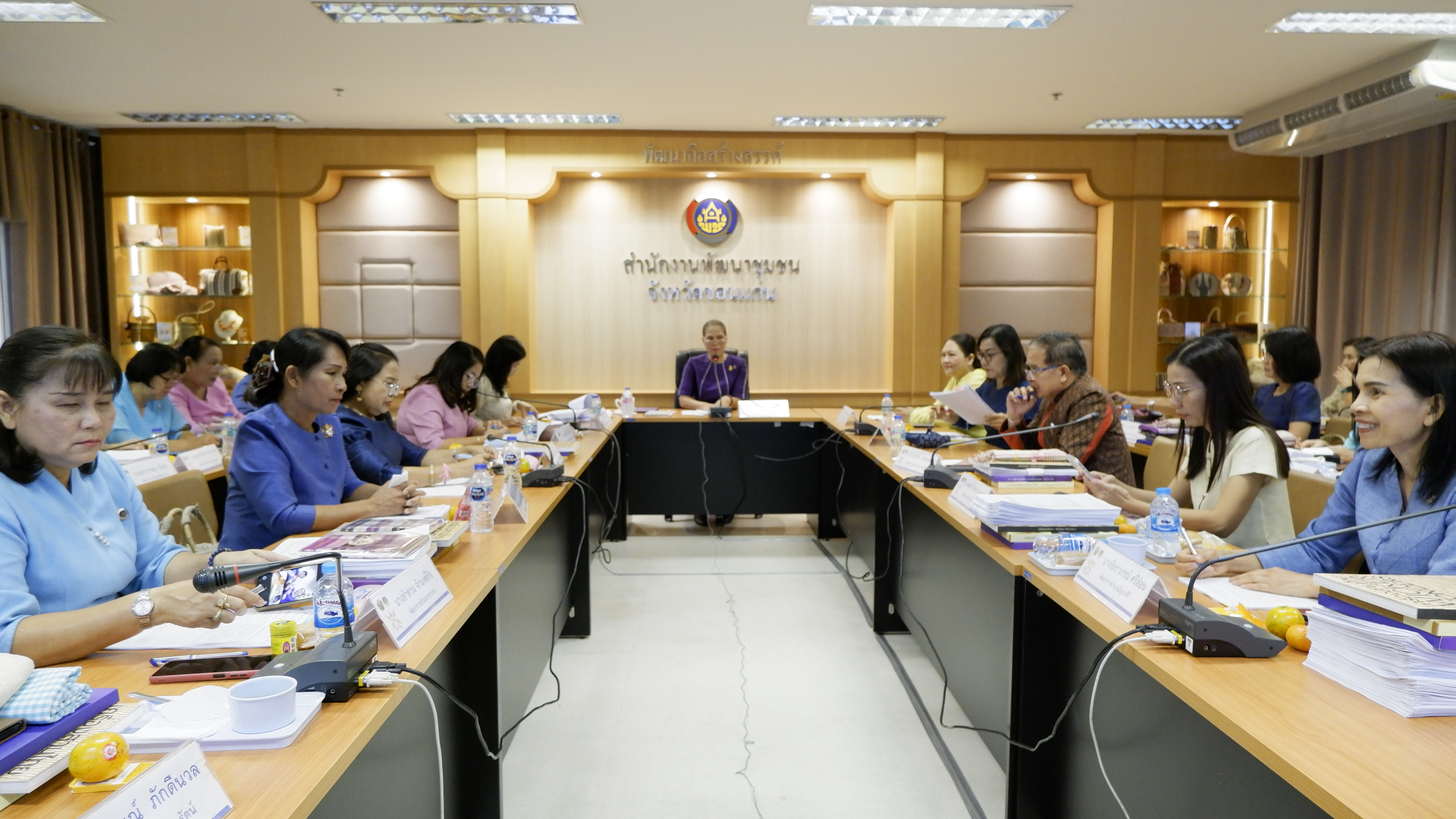พช.ขอนแก่น : ประชุมผู้บริหารและนักวิชาการพัฒนาชุมชนจังหวัดขอนแก่น ครั้งที่ 12/2566