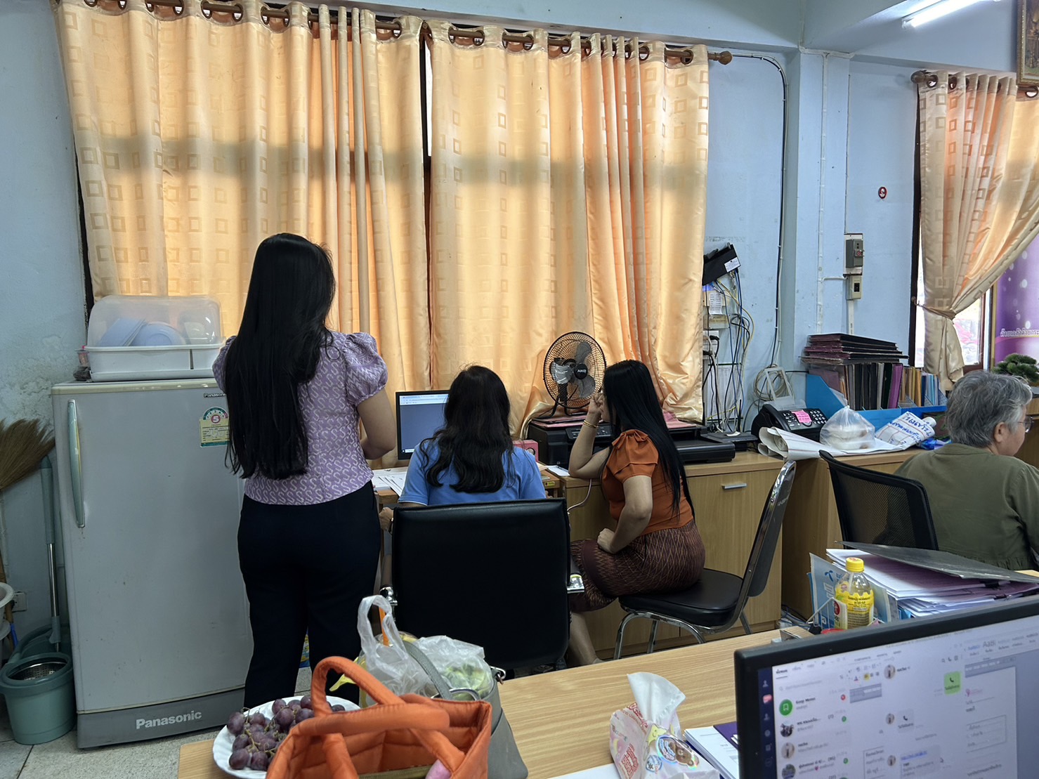 พช.ขอนแก่น : ประชาสัมพันธ์และเเนะนำการใช้งานระบบสารบรรณอิเล็กทรอนิกส์ กรมการพัฒนาชุมชน ในพื้นที่ สพอ.หนองเรือและ สพอ.ชุมแพ