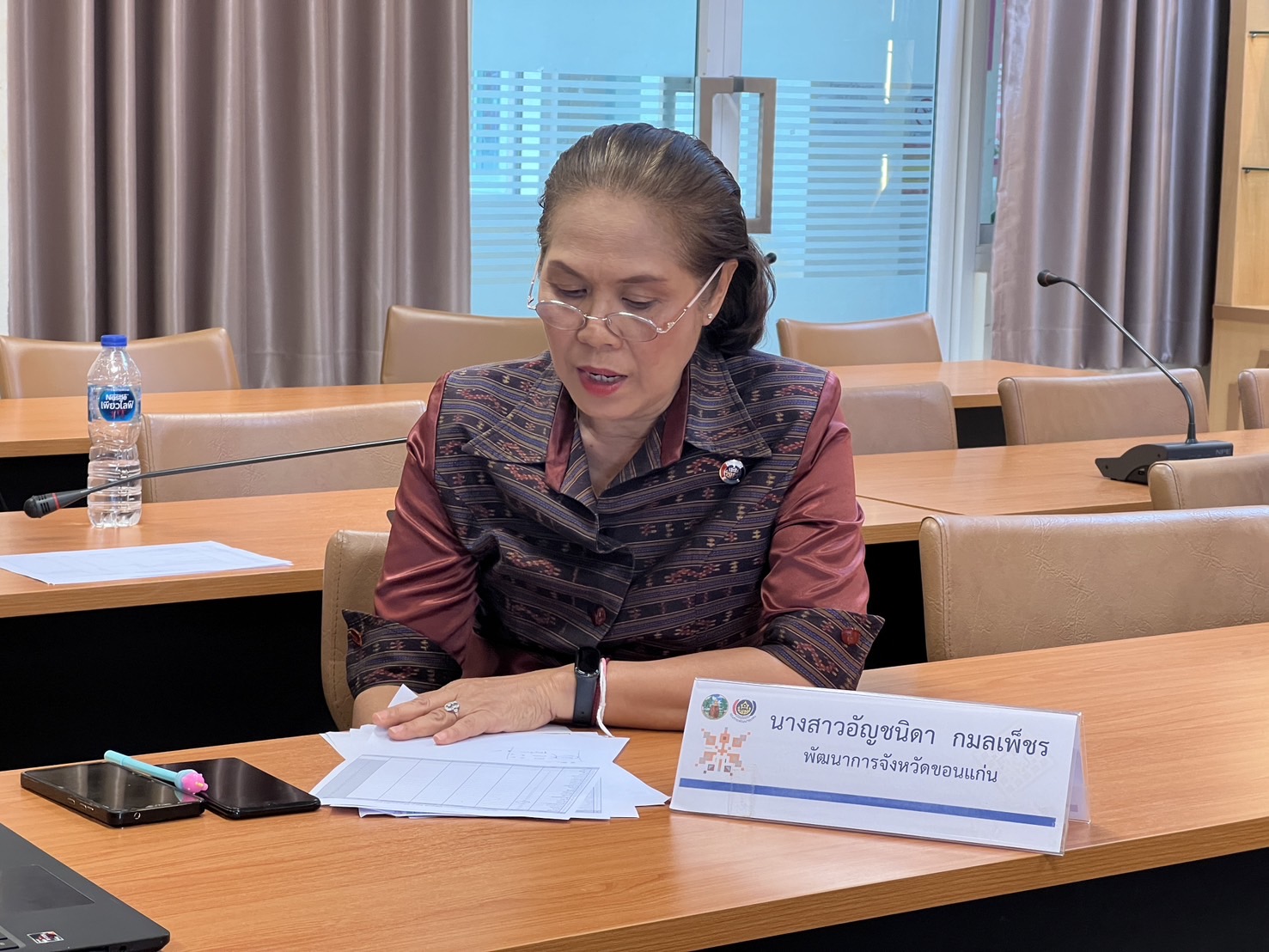 พช.ขอนแก่น : จัดประชุมสร้างความความเข้าใจแนวทางการขับเคลื่อน ตามแผนปฎิบัติราชการ กรมการพัฒนาชุมชนการ ประเด็นเน้นย้ำ ไตรมาสที่ 2 ผ่านระบบออนไลน์ (Cisco WebEx Meeting)
