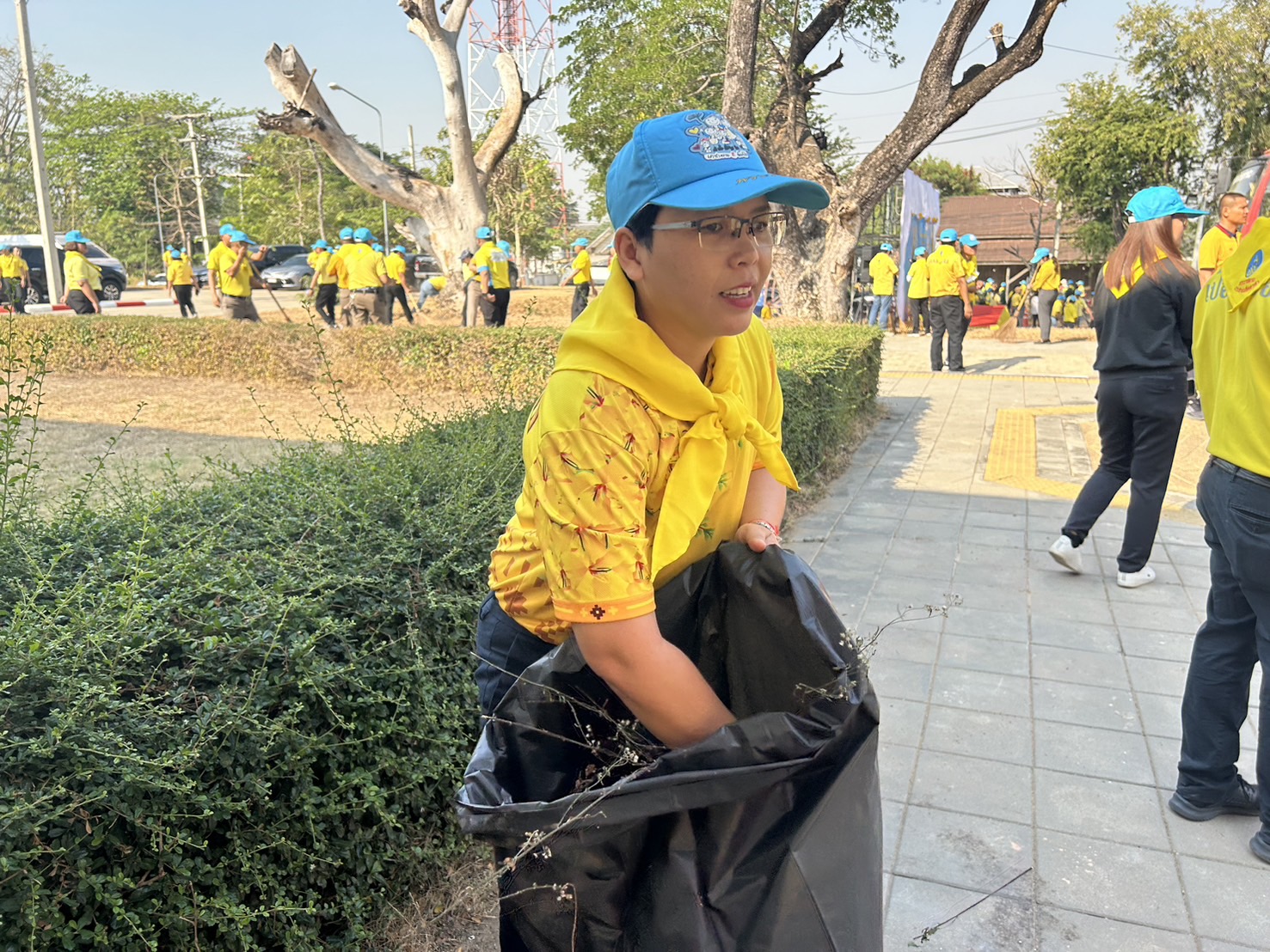 จังหวัดขอนแก่น : ดำเนินโครงการจิตอาสาพัฒนาเนื่องในพระราชสมภพพระบาทสมเด็จพระพุทธเลิศหล้านภาลัย ประจำปี 2567