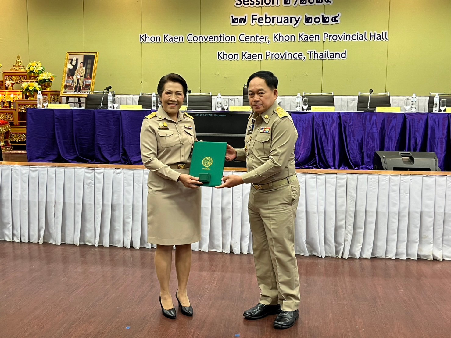 พช.ขอนแก่น : ร่วมประชุมกรมการจังหวัด หัวหน้าส่วนราชการ หัวหน้าหน่วยงานรัฐวิสาหกิจ จังหวัดขอนแก่น ครั้งที่ 2/2567