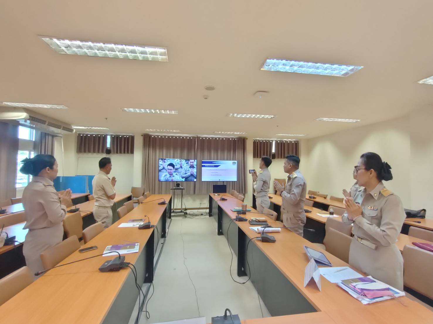พช.ขอนแก่น : ร่วมประชุมกรมการพัฒนาชุมชน ครั้งที่ 2/2567 ผ่านระบบ video conference