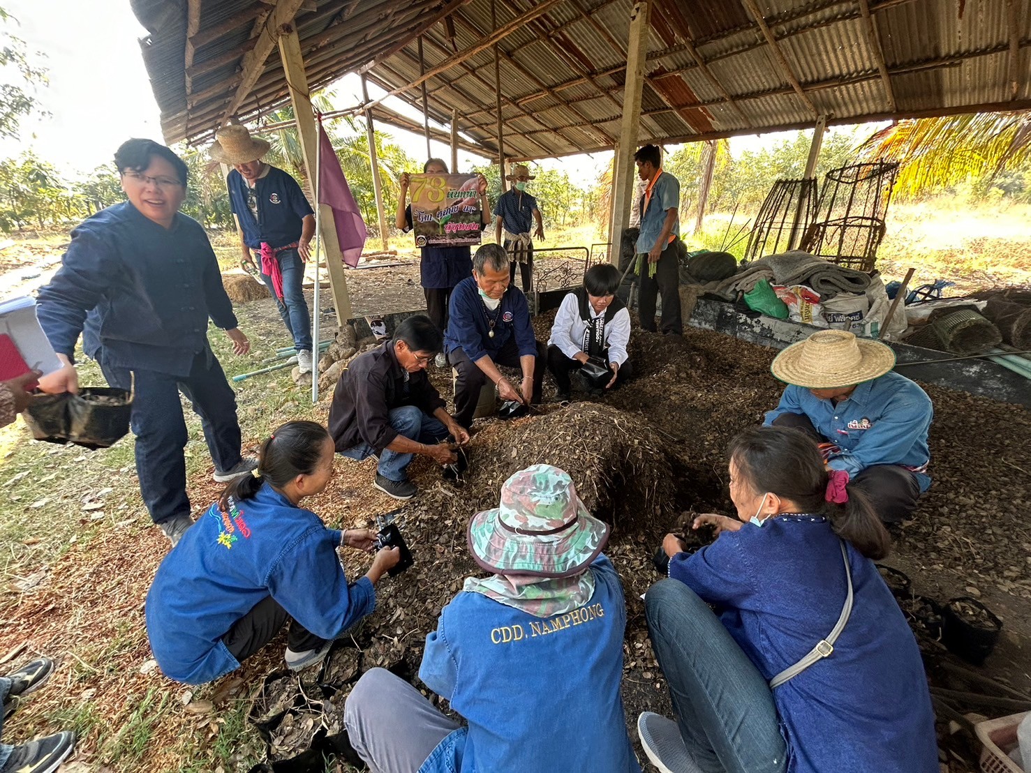 พช.ขอนแก่น : ดำเนินโครงการพัฒนาหมู่บ้านเศรษฐกิจพอเพียง ประจำปีงบประมาณ 2567
