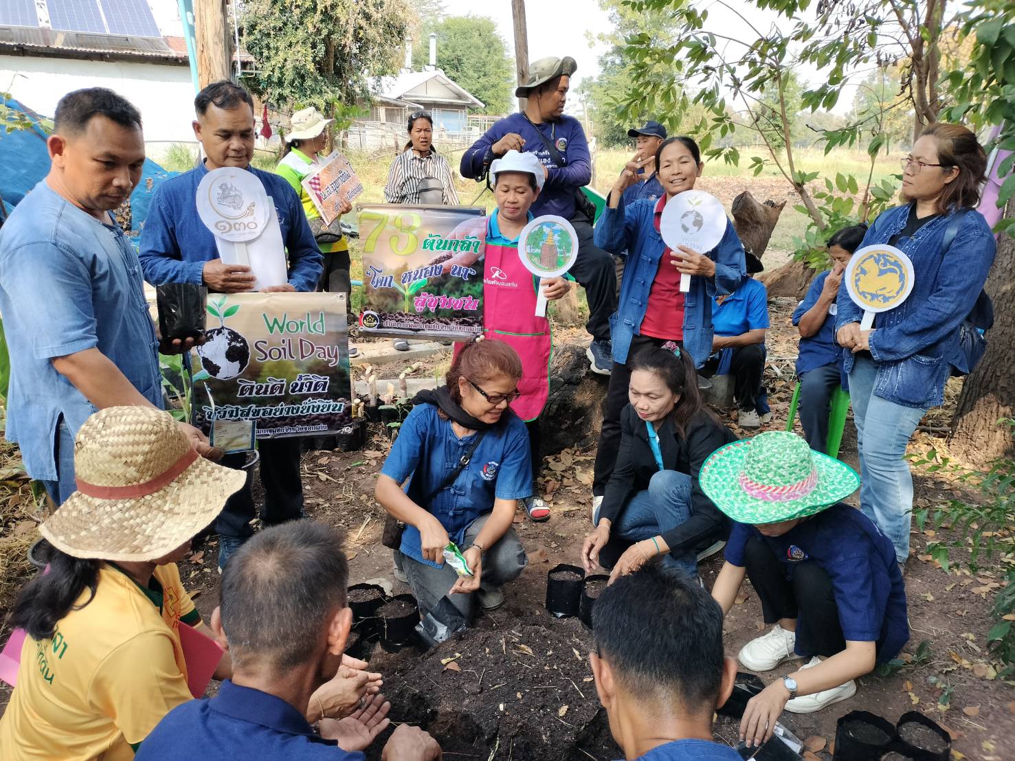 พช.ขอนแก่น : ดำเนินโครงการพัฒนาหมู่บ้านเศรษฐกิจพอเพียง ประจำปีงบประมาณ 2567