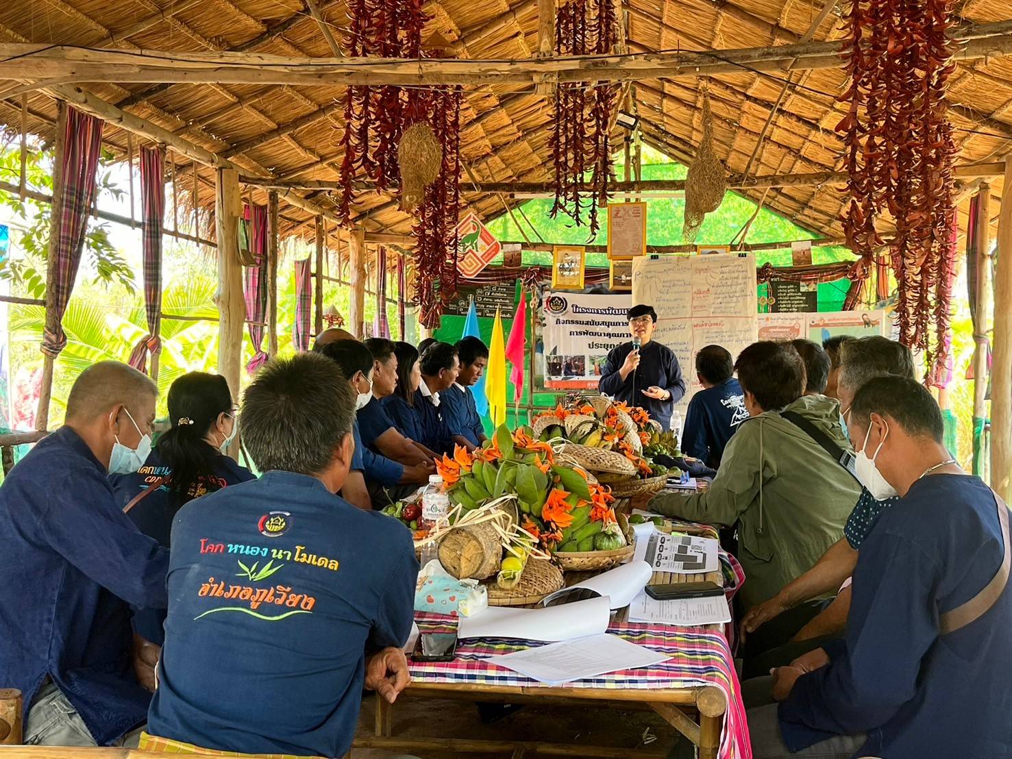พช.ขอนแก่น : ดำเนินโครงการพัฒนาหมู่บ้านเศรษฐกิจพอเพียง ประจำปีงบประมาณ 2567