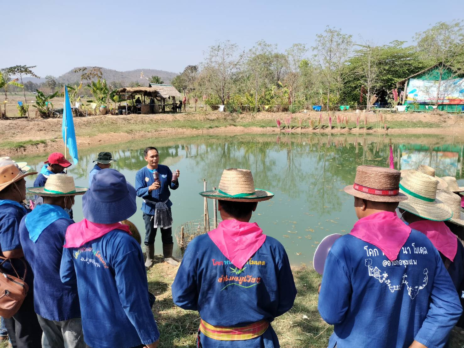 พช.ขอนแก่น : ดำเนินโครงการพัฒนาหมู่บ้านเศรษฐกิจพอเพียง ประจำปีงบประมาณ 2567