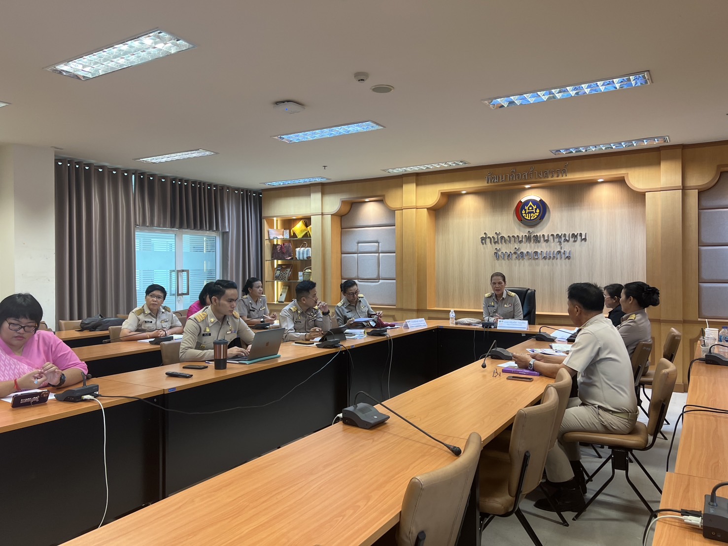 พช.ขอนแก่น : ร่วมประชุมกรมการพัฒนาชุมชน ครั้งที่ 2/2567 ผ่านระบบ video conference