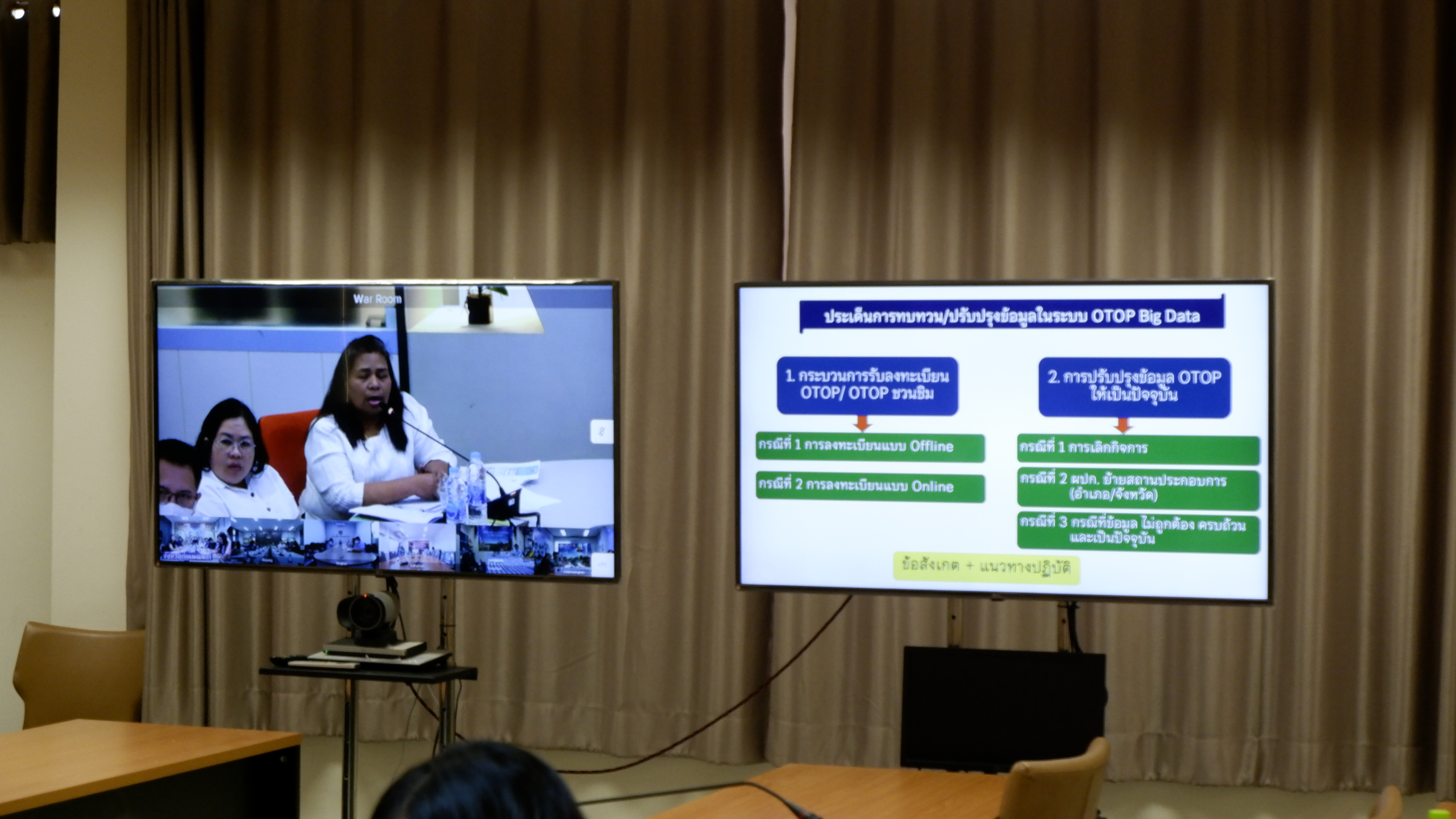 พช.ขอนแก่น : ร่วมประชุมโครงการเพิ่มประสิทธิภาพ OTOP Big Data เพื่อการพัฒนางานหนึ่งตำบล หนึ่งผลิตภัณฑ์