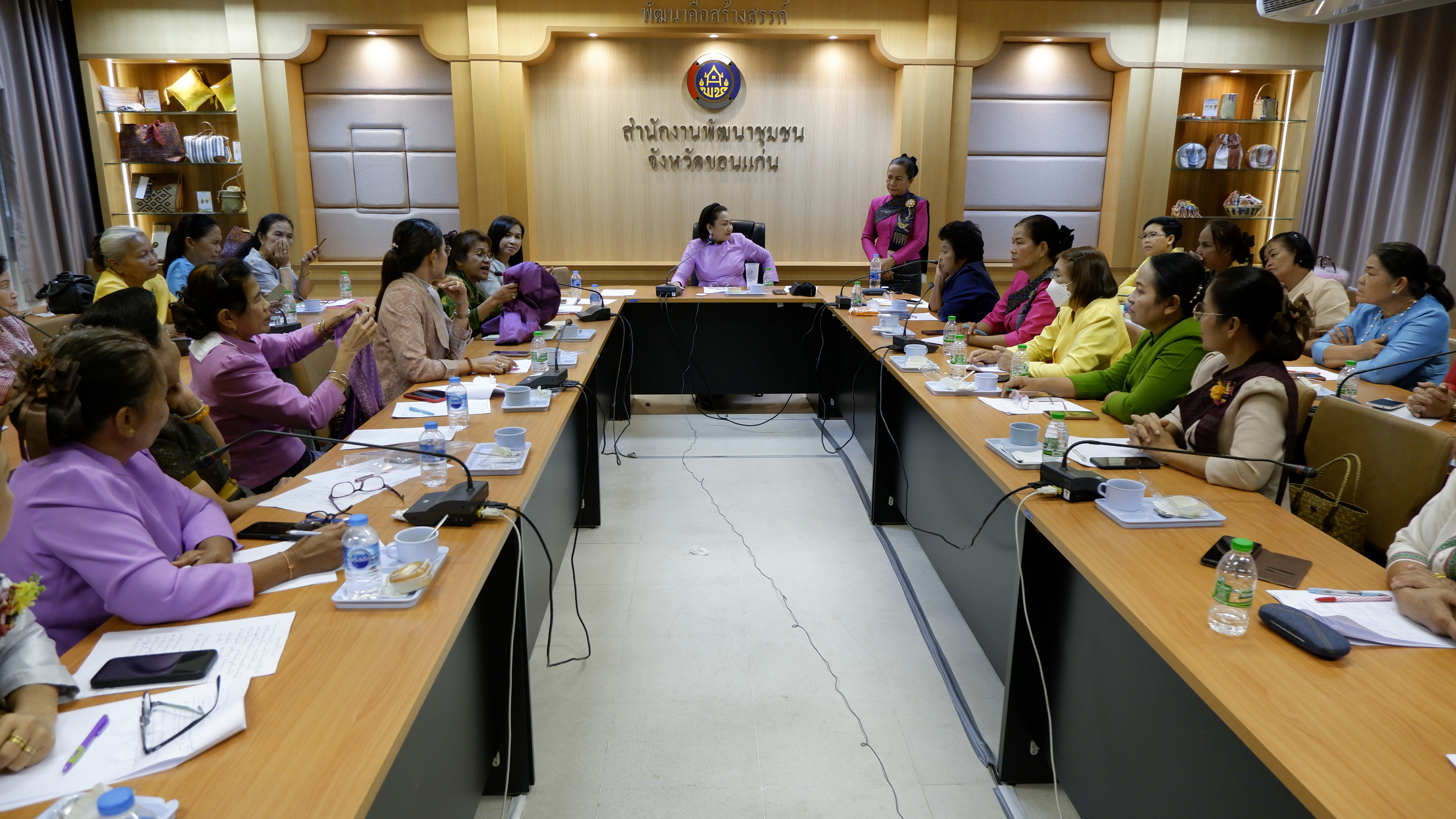 พช.ขอนแก่น : ประชุมคณะกรรมการพัฒนาสตรีจังหวัดขอนแก่น (กพสจ.) ครั้งที่ 2/2567