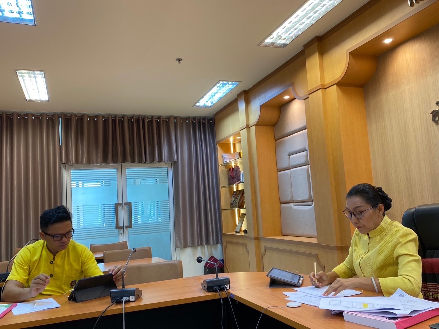 พช.ขอนแก่น : เข้าประชุมการแลกเปลี่ยนความคิดเห็น เพื่อเพิ่มประสิทธิภาพในการขับเคลื่อนงานพัฒนาชุมชนให้ตอบสนองการบรรลุเป้าหมายยุทธศาสตร์ชาติ
