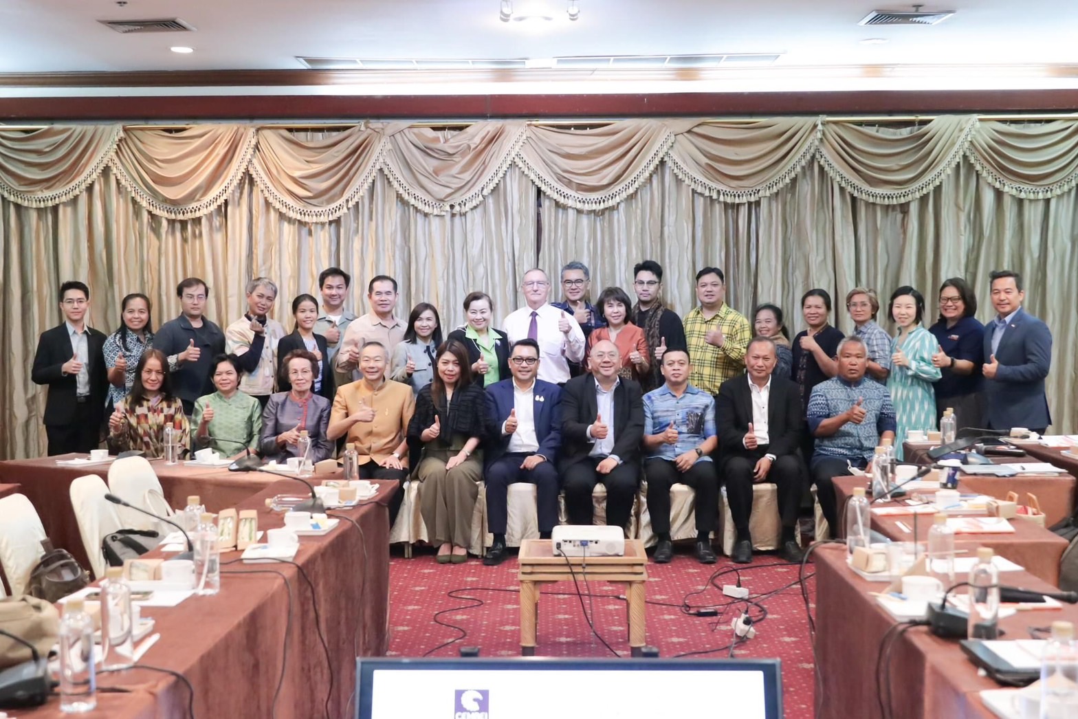 พช.ขอนแก่น : ร่วมประชุมร่วม TCEB สภาอุตสาหกรรมการท่องเที่ยวขอนแก่น ระดมความคิดเห็นภาคีเครือข่าย