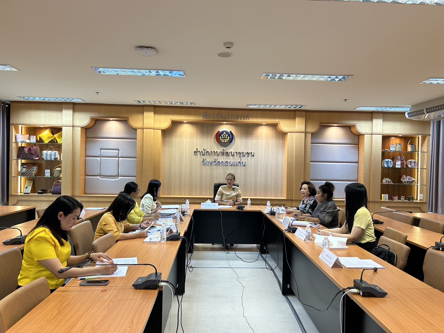 พช.ขอนแก่น : ประชุมคณะกรรมการประกวดกิจกรรมวันสตรีสากล