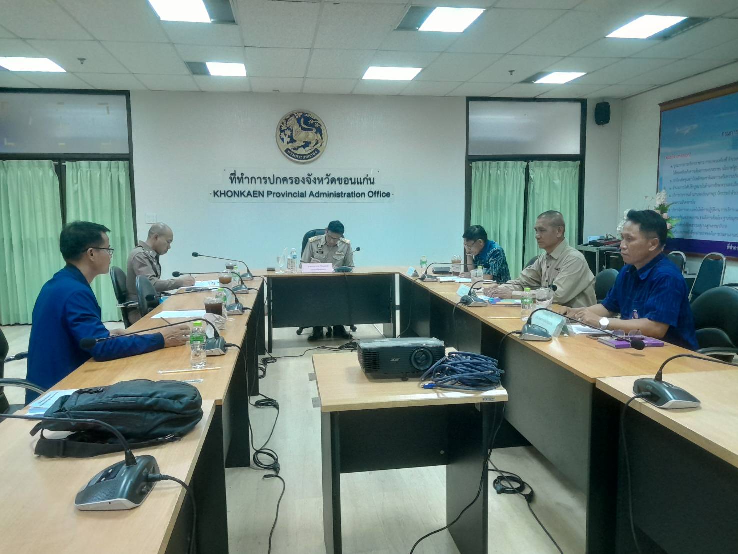 พช.ขอนแก่น : ร่วมเป็นคณะกรรมการประเมินผลงานและตัดสิน โครงการคัดเลือกหมู่บ้านเข้มแข็งตามแนวทาง แผ่นดินธรรม แผ่นดินทอง (หมู่บ้าน อยู่เย็น) ประจำปี พ.ศ.2567