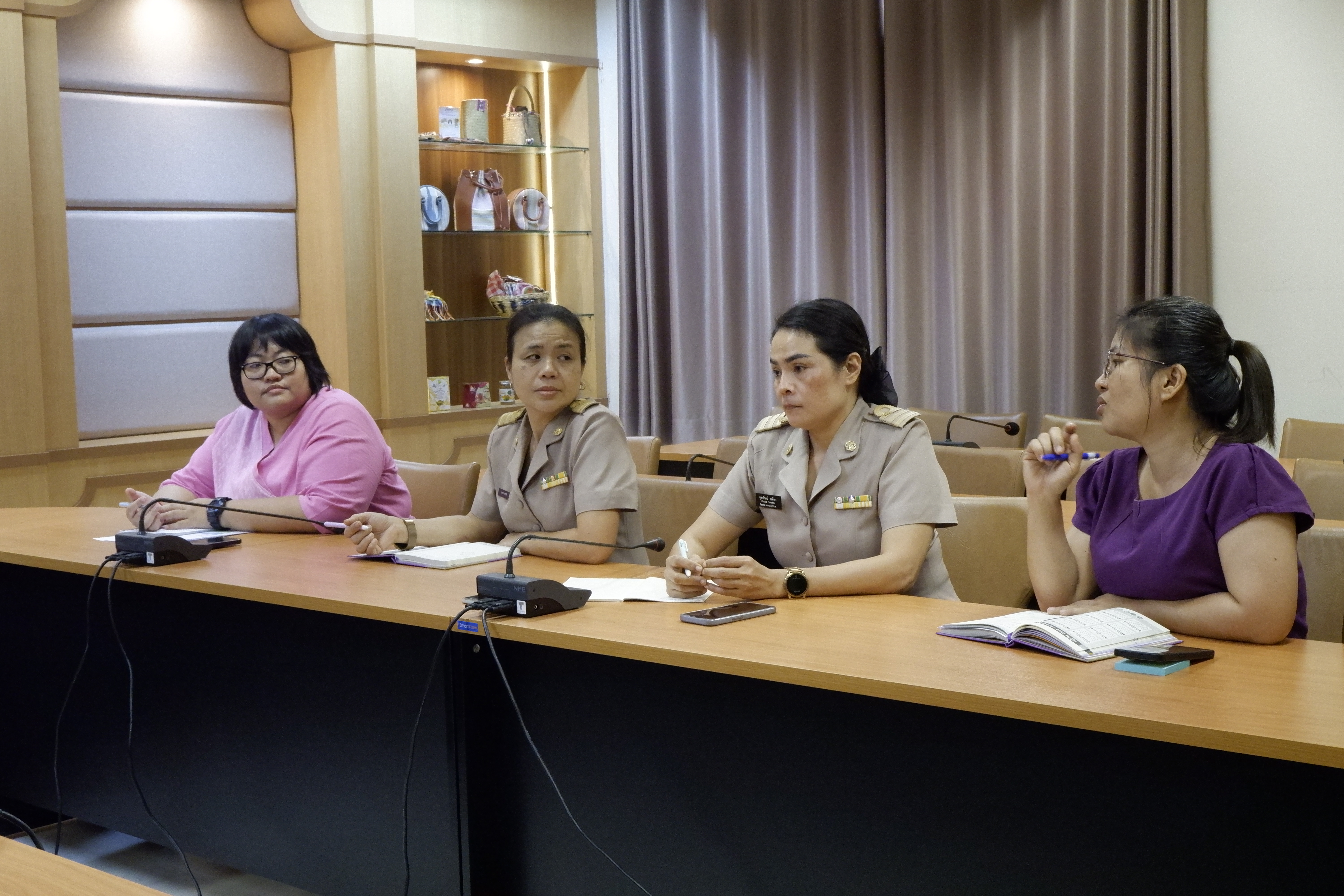 พช.ขอนแก่น : ประชุมกลุ่มงานประสานและสนับสนุนการบริหารงานพัฒนาชุมชน สพจ.ขอนแก่น