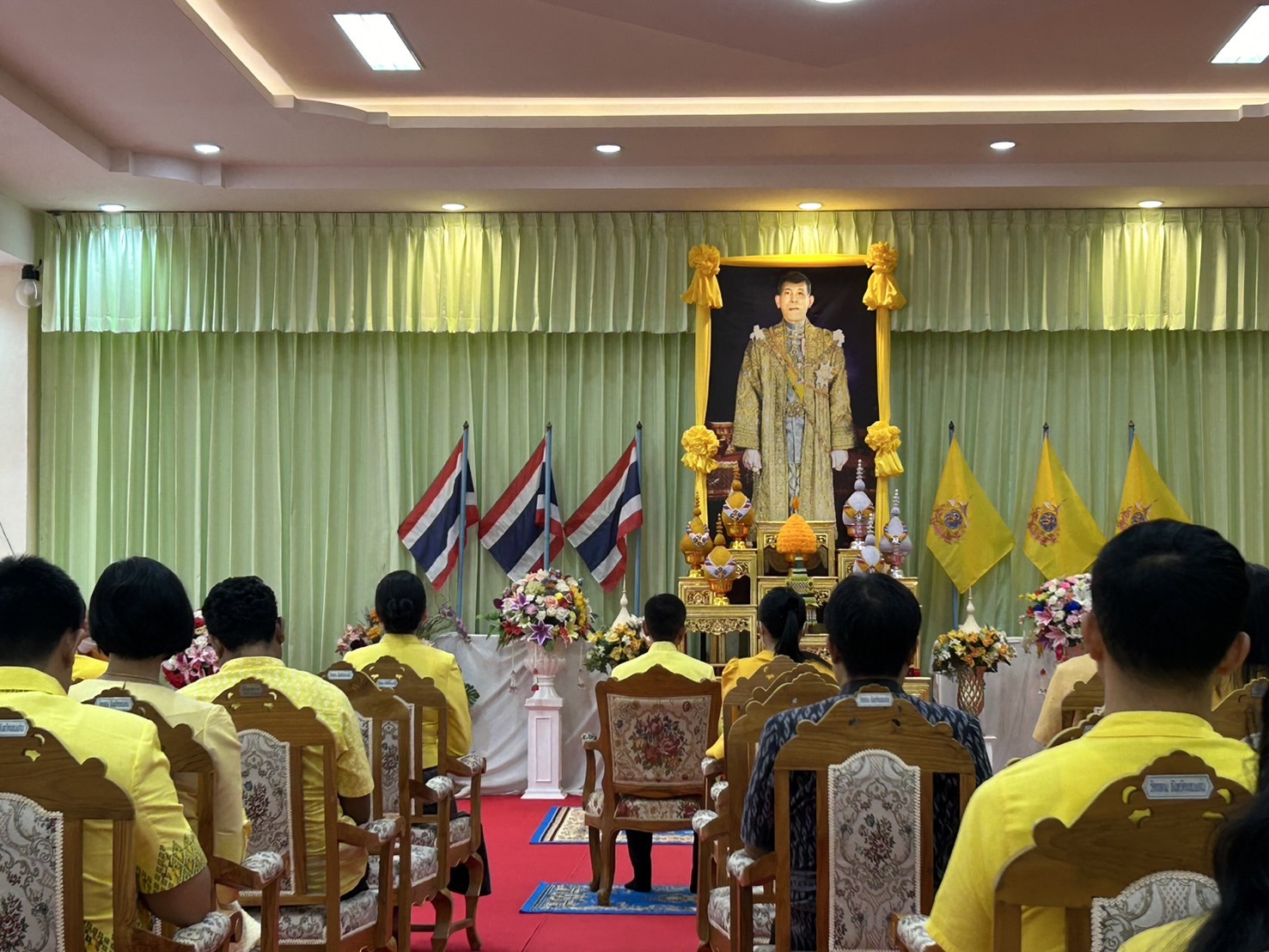 จังหวัดขอนแก่น : จัดพิธีเจริญพระพุทธมนต์เฉลิมพระเกียรติถวายพระพรชัยมงคงแด่ พระบาทสมเด็จพระเจ้าอยู่หัวเนื่องในโอกาสวันเฉลิมพระชนพรรษา 6 รอบ 28 กรกฎาคม 2567