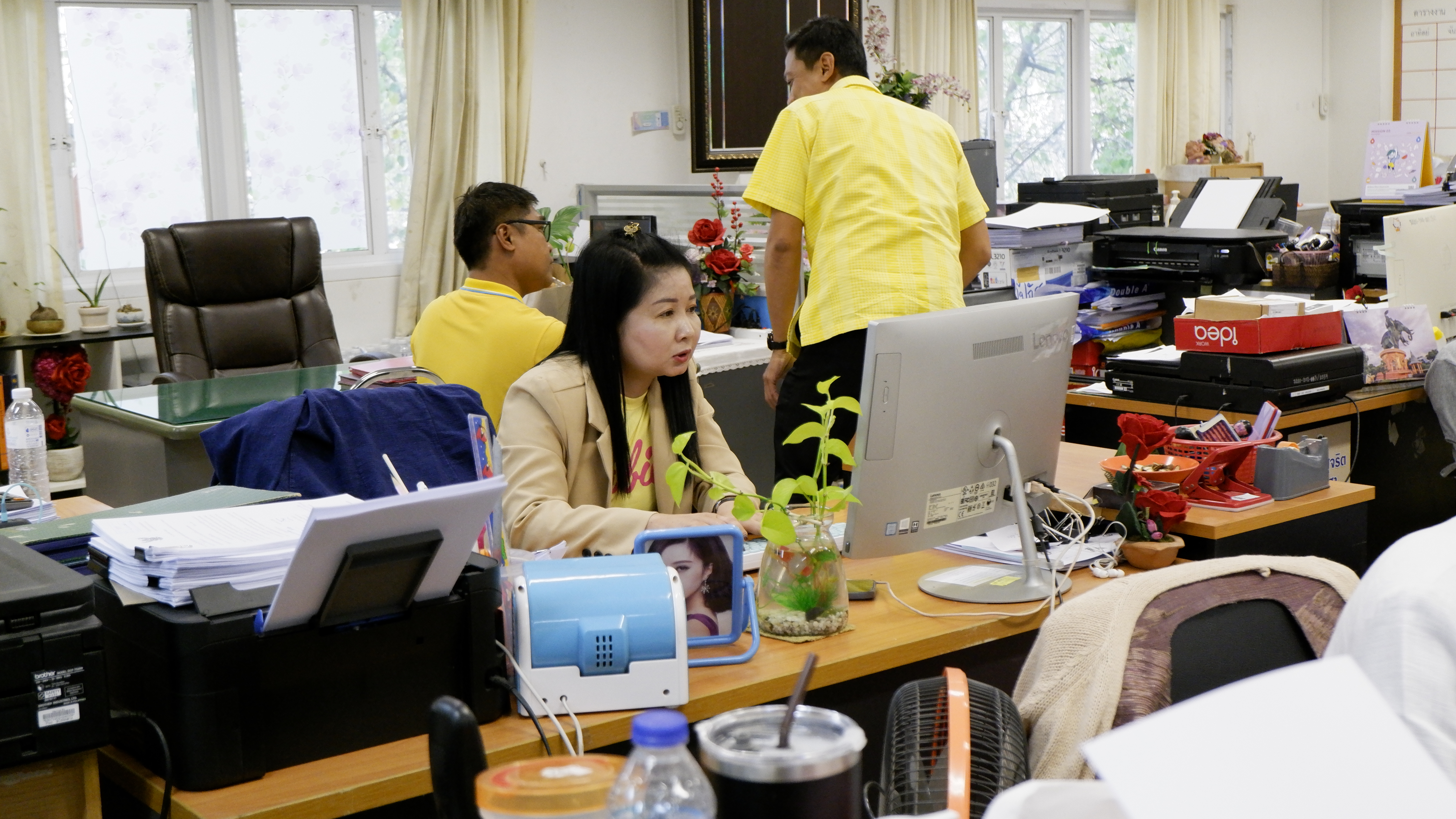 พช.ขอนแก่น : กรมพัฒนาชุมชน ติดตามงานระบบเครือข่ายอินเตอร์เน็ต และความมั่นคงปลอดภัยด้านเทคโนโลยีสารสนเทศ จังหวัดขอนแก่น