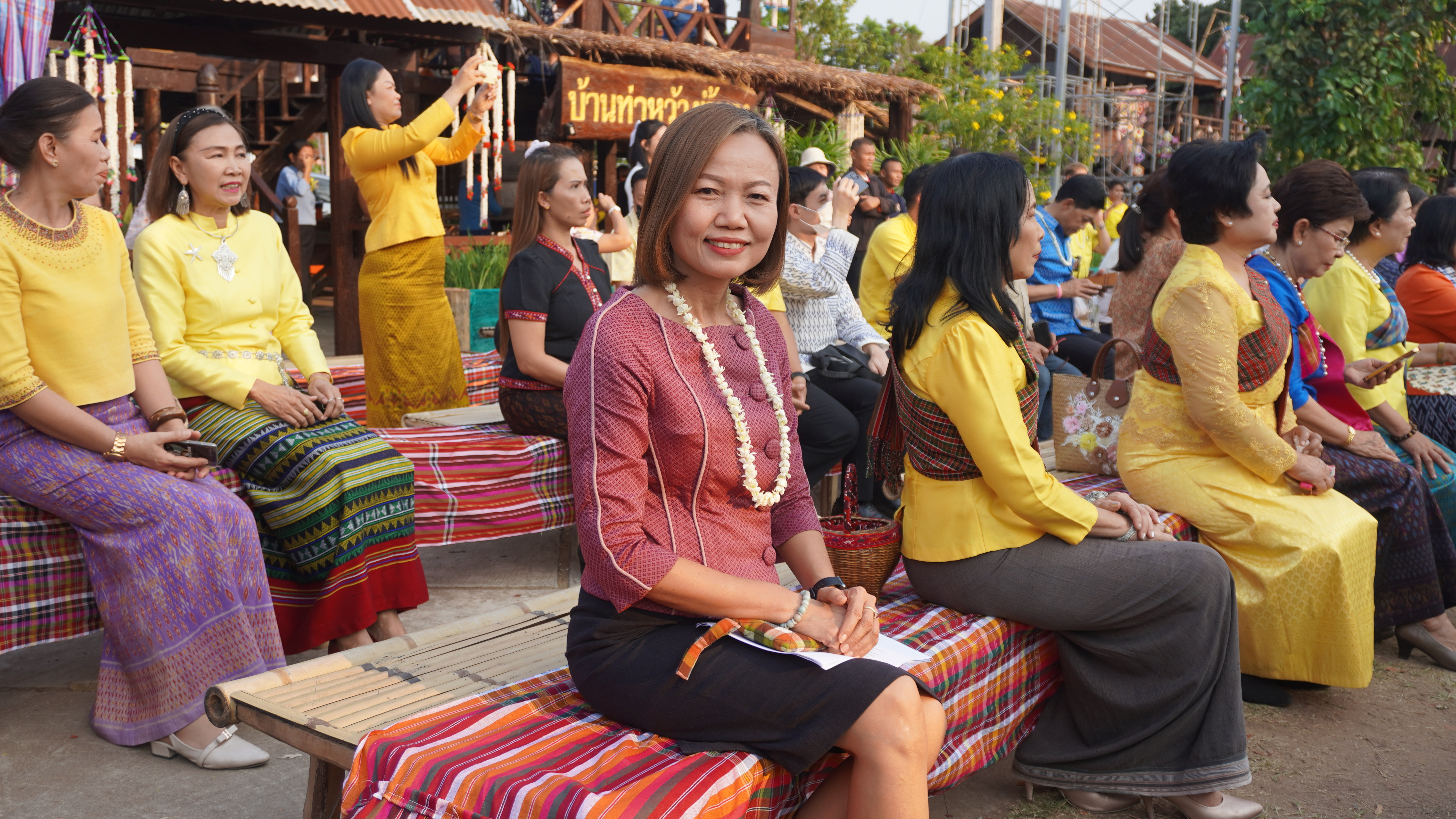 พช.ขอนแก่น : เข้าร่วมงานแถลงข่าว “สืบสานประเพณีสงกรานต์วิถีไทยบ้านขอนแก่น 2567
