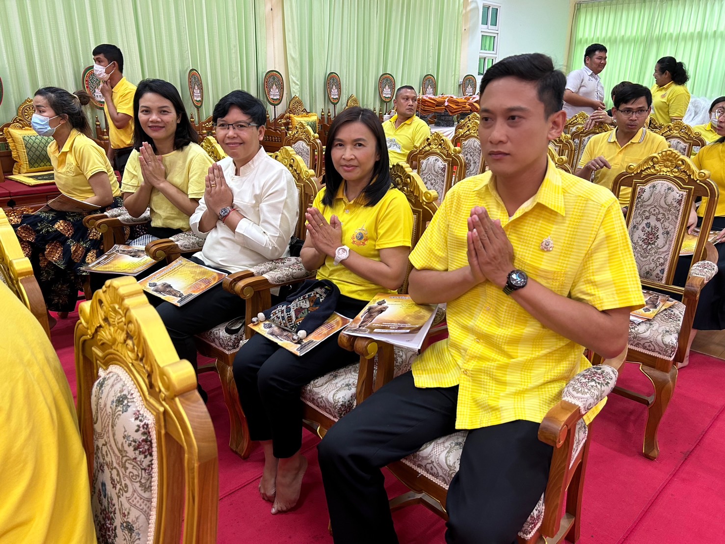 จังหวัดขอนแก่น : จัดพิธีเจริญพระพุทธมนต์เฉลิมพระเกียรติถวายพระพรชัยมงคงแด่ พระบาทสมเด็จพระเจ้าอยู่หัวเนื่องในโอกาสวันเฉลิมพระชนพรรษา 6 รอบ 28 กรกฎาคม 2567