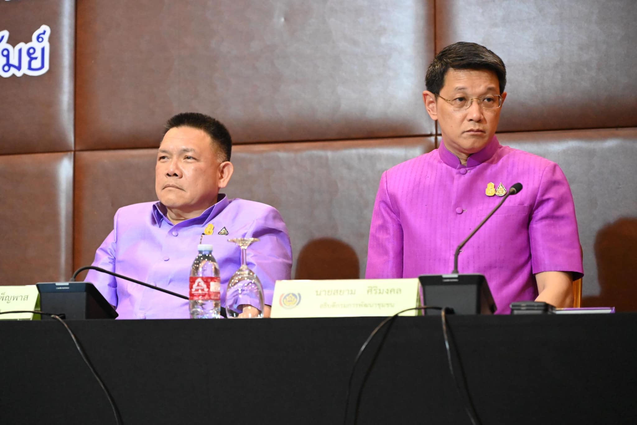 พช.ขอนแก่น : ร่วมประชุมโครงการอบรมเพิ่มประสิทธิภาพผู้นำในการเสริมสร้างบทบาทของหมู่บ้านสู่การพัฒนาประเทศอย่างยั่งยืน จังหวัดบุรีรัมย์