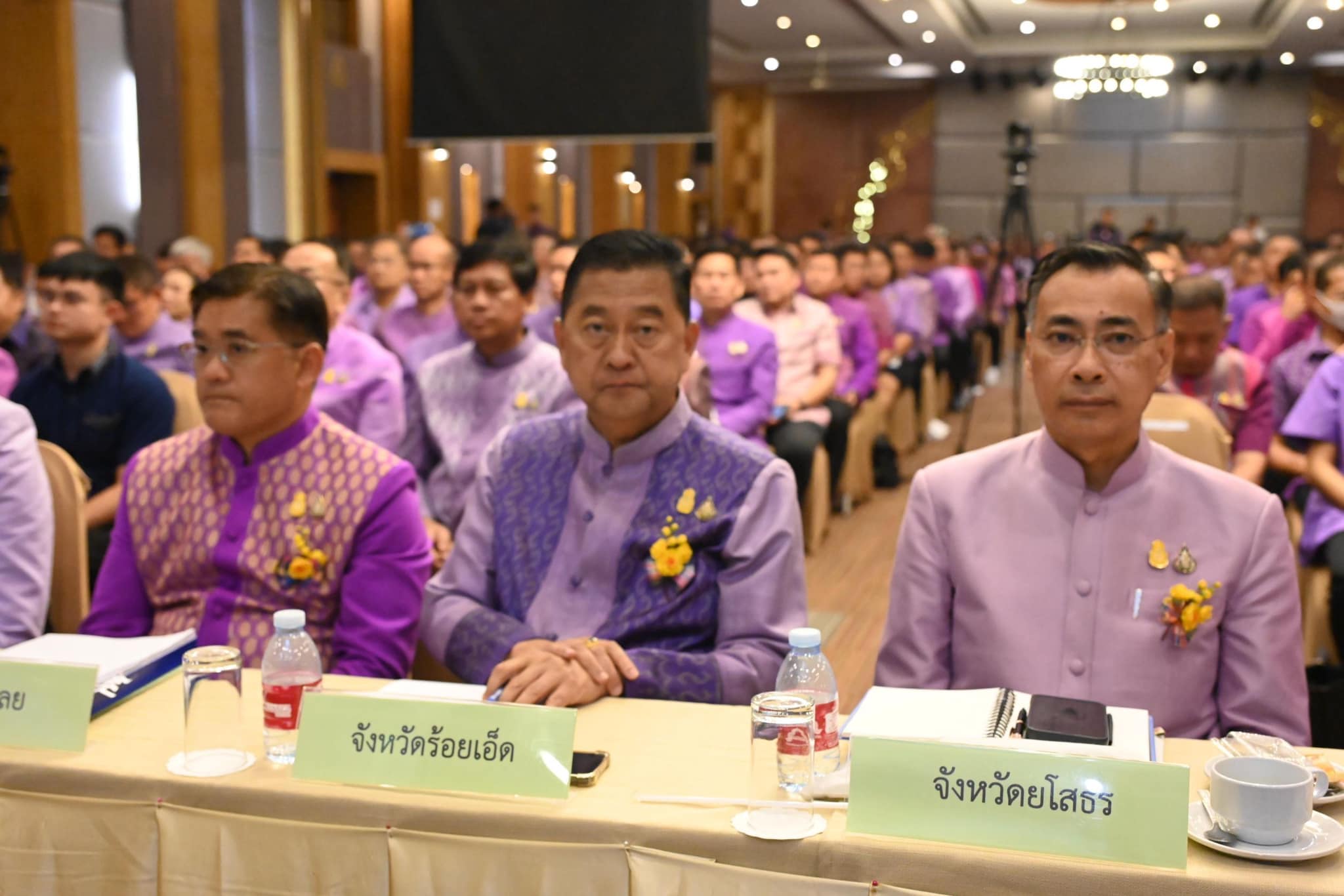 พช.ขอนแก่น : ร่วมประชุมโครงการอบรมเพิ่มประสิทธิภาพผู้นำในการเสริมสร้างบทบาทของหมู่บ้านสู่การพัฒนาประเทศอย่างยั่งยืน จังหวัดบุรีรัมย์